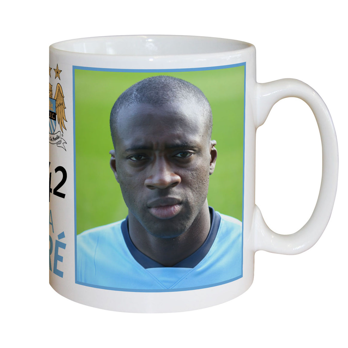 Manchester City Personalised Yaya Toure Mug
