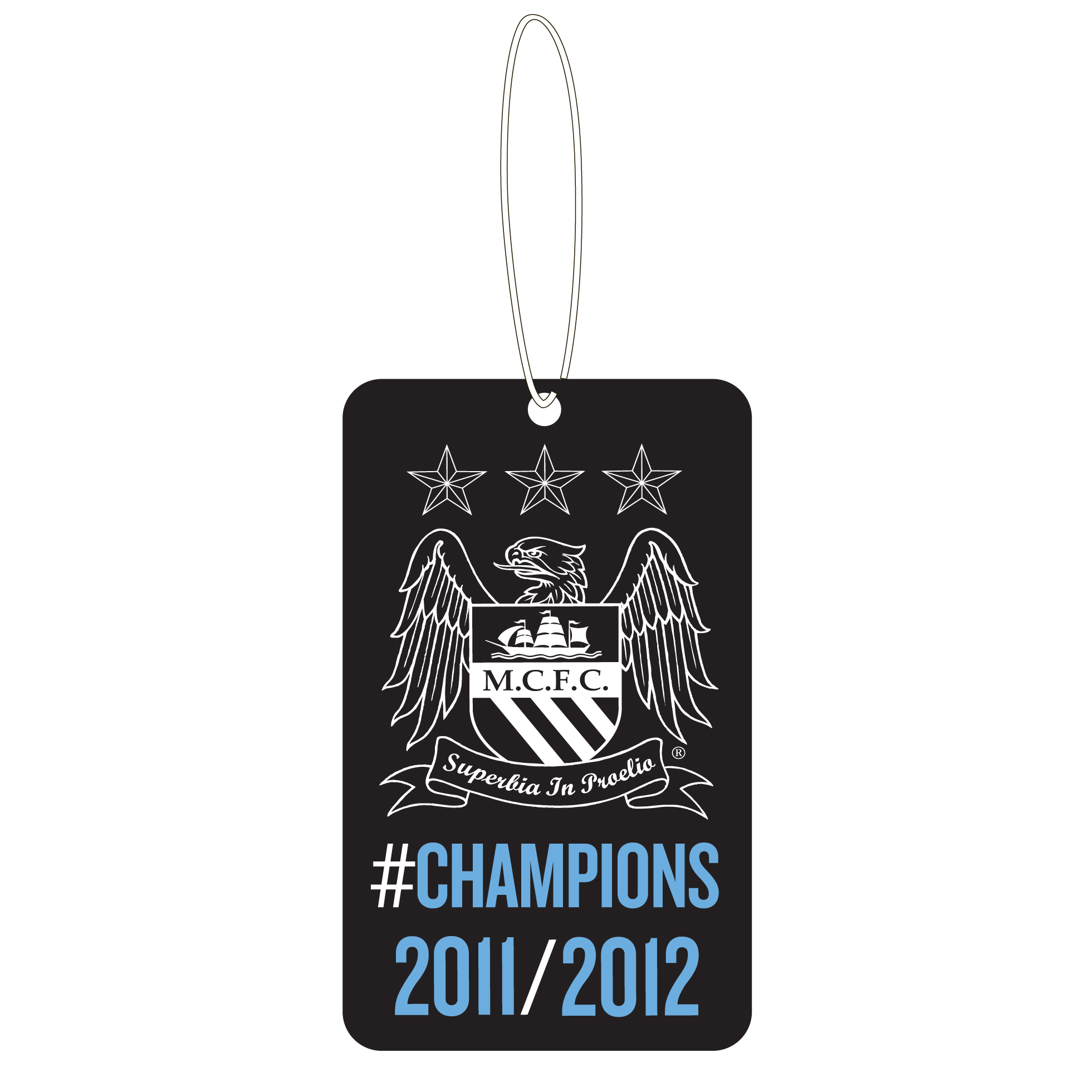 Manchester City #Champions 11/12 Air Freshener