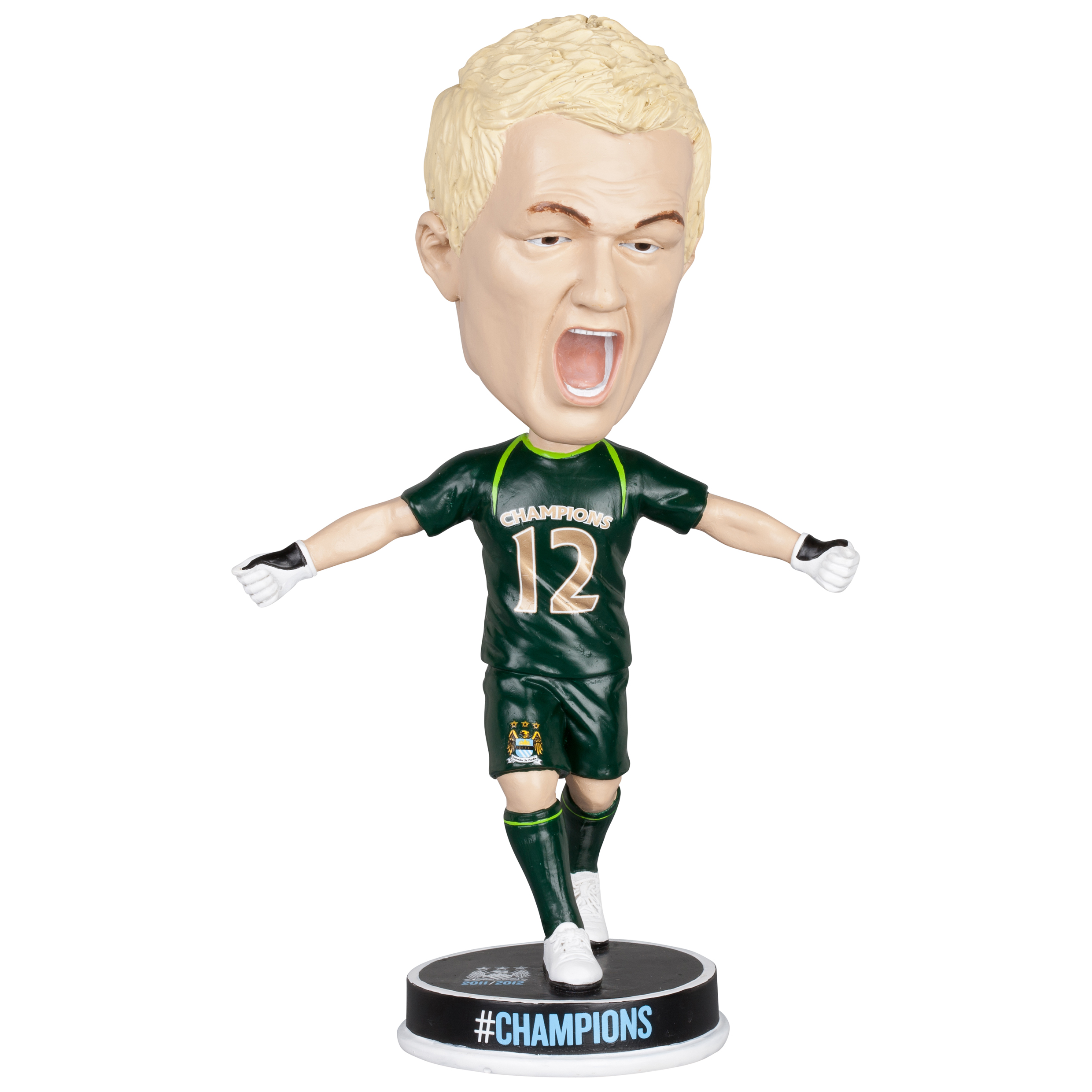 Manchester City #Champions 11/12 Hart Bobble Head