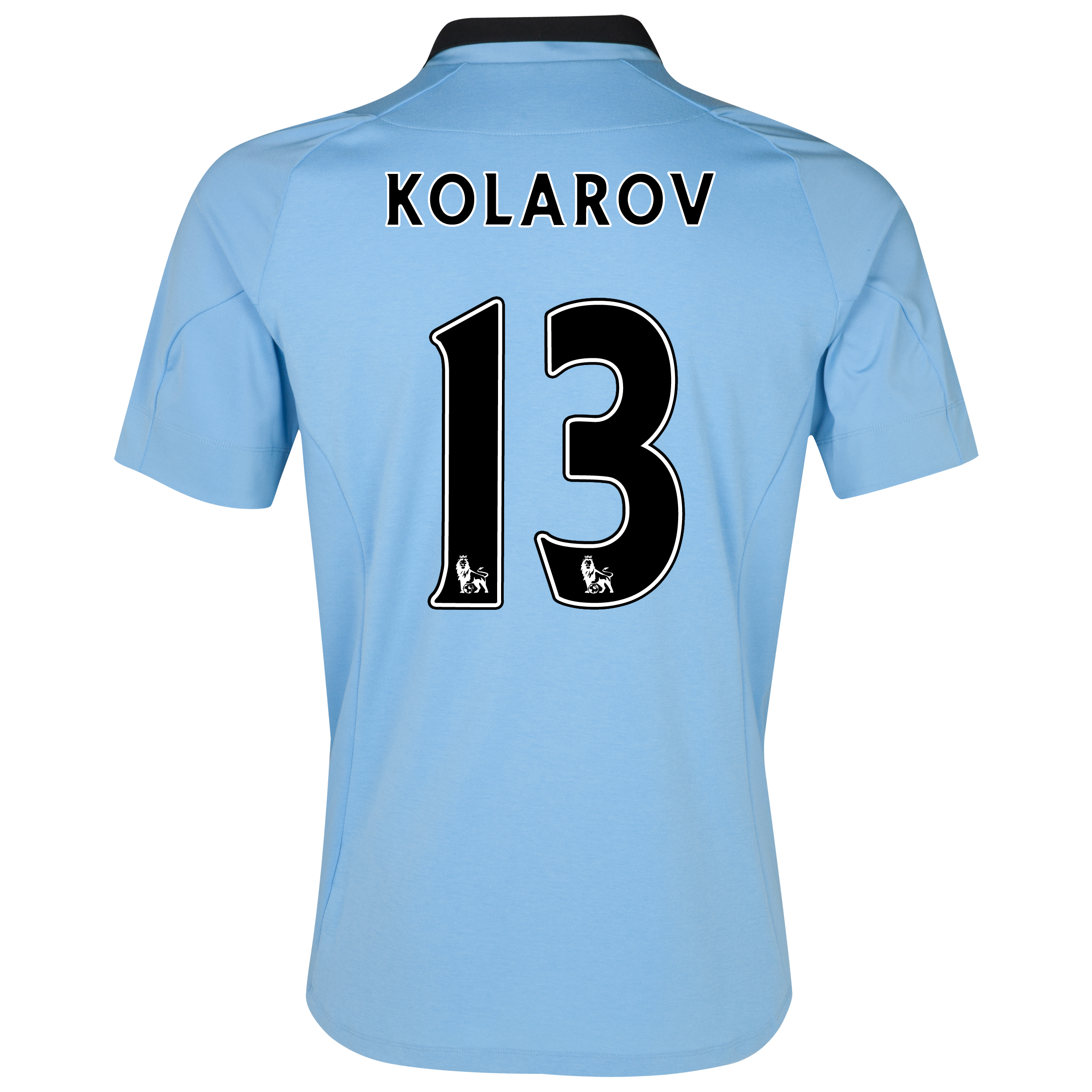 Manchester City Home Shirt 2012/13 with Kolarov 13 printing
