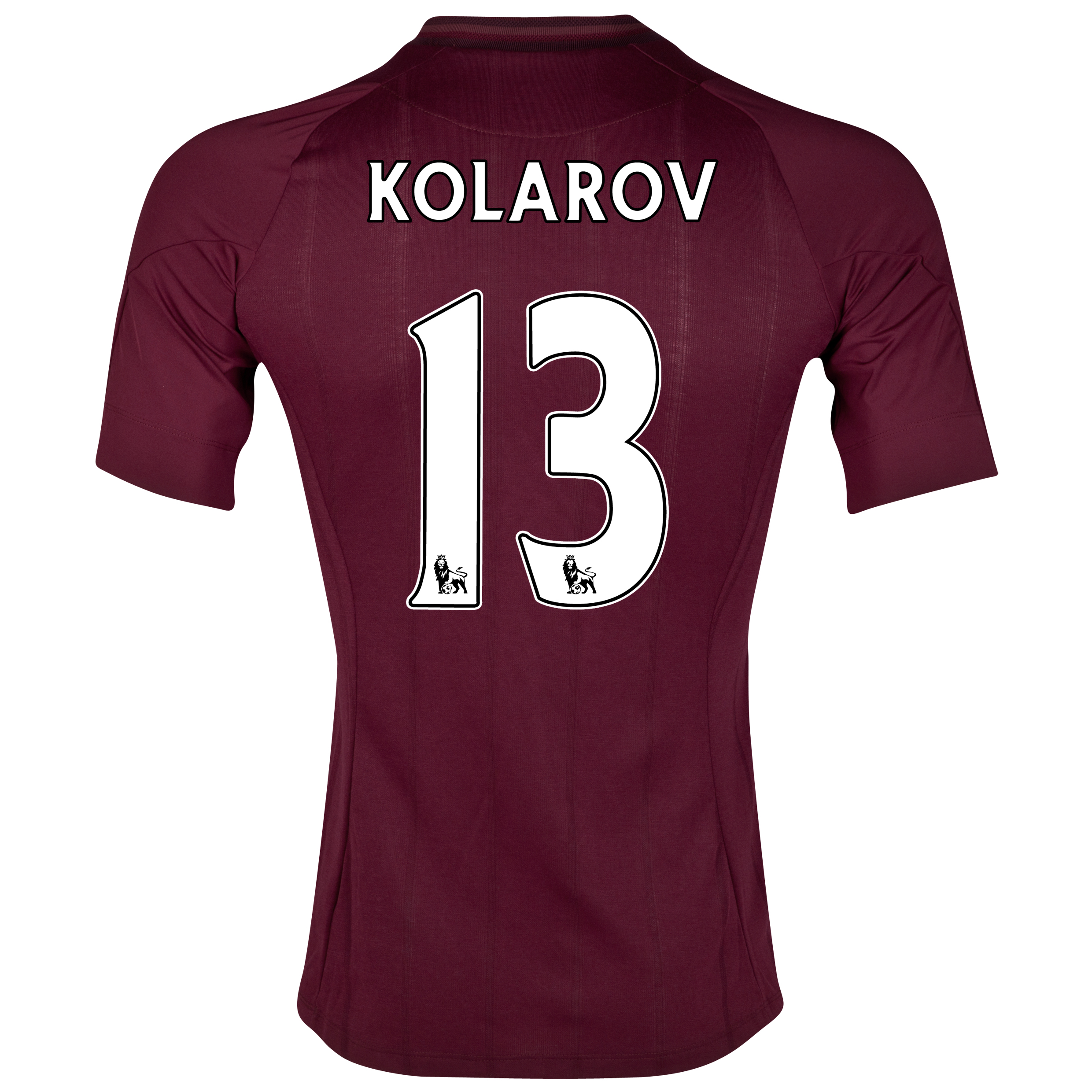 Manchester City Away Shirt 2012/13 with Kolarov 13 printing