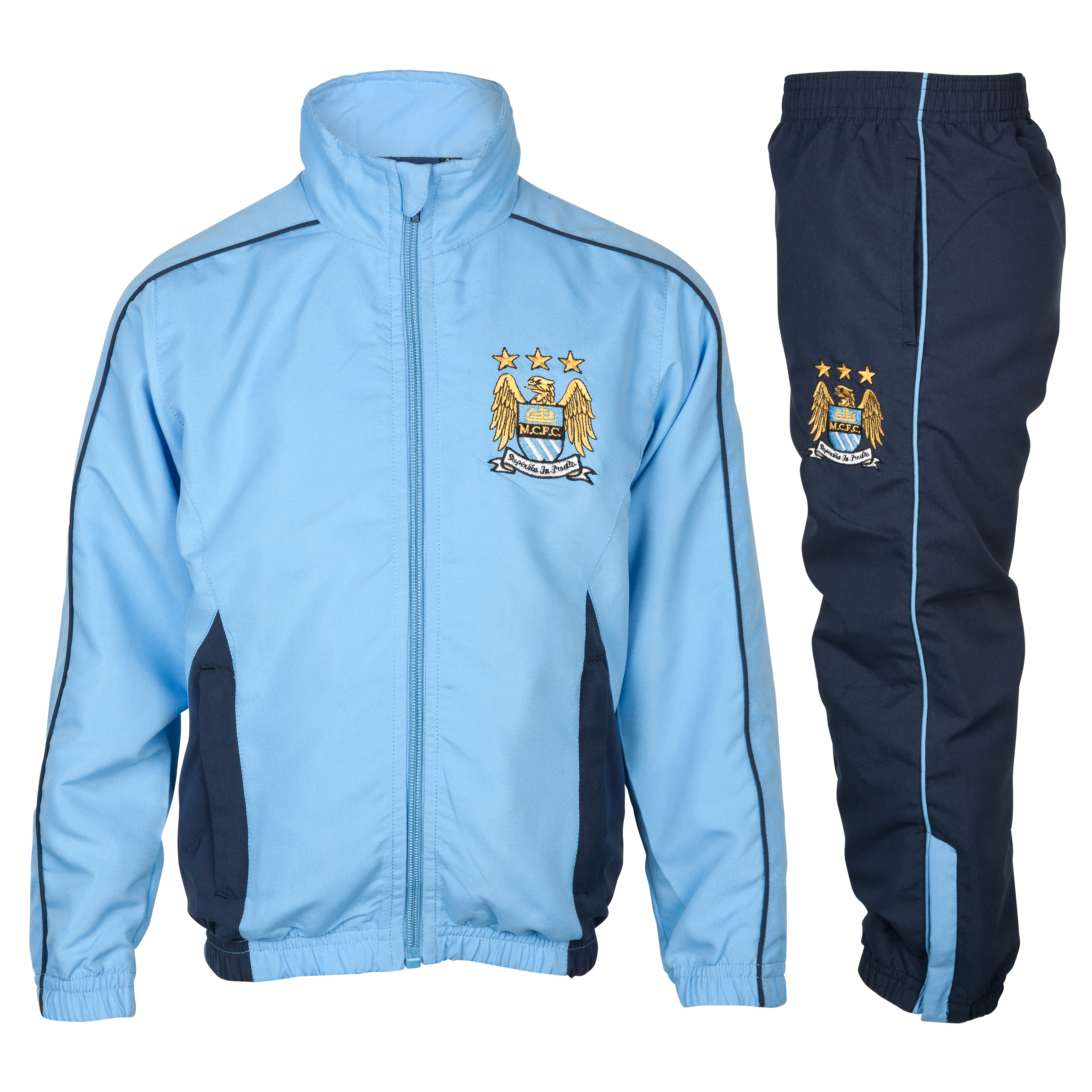 Manchester City Essential Compete Tracksuit - Navy - Infant Boys