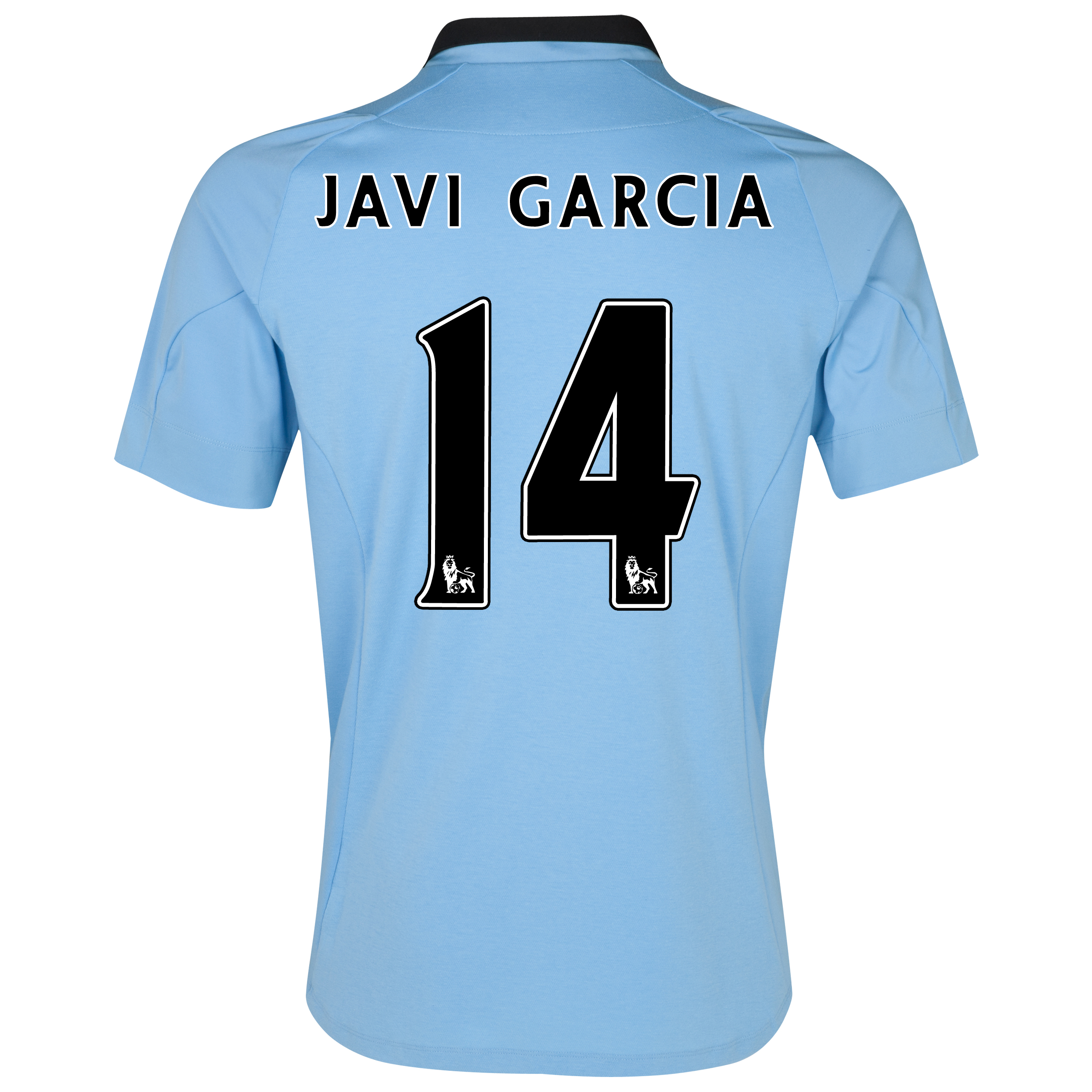 Manchester City Home Shirt 2012/13 - Junior with Javi Garcia 14 printing
