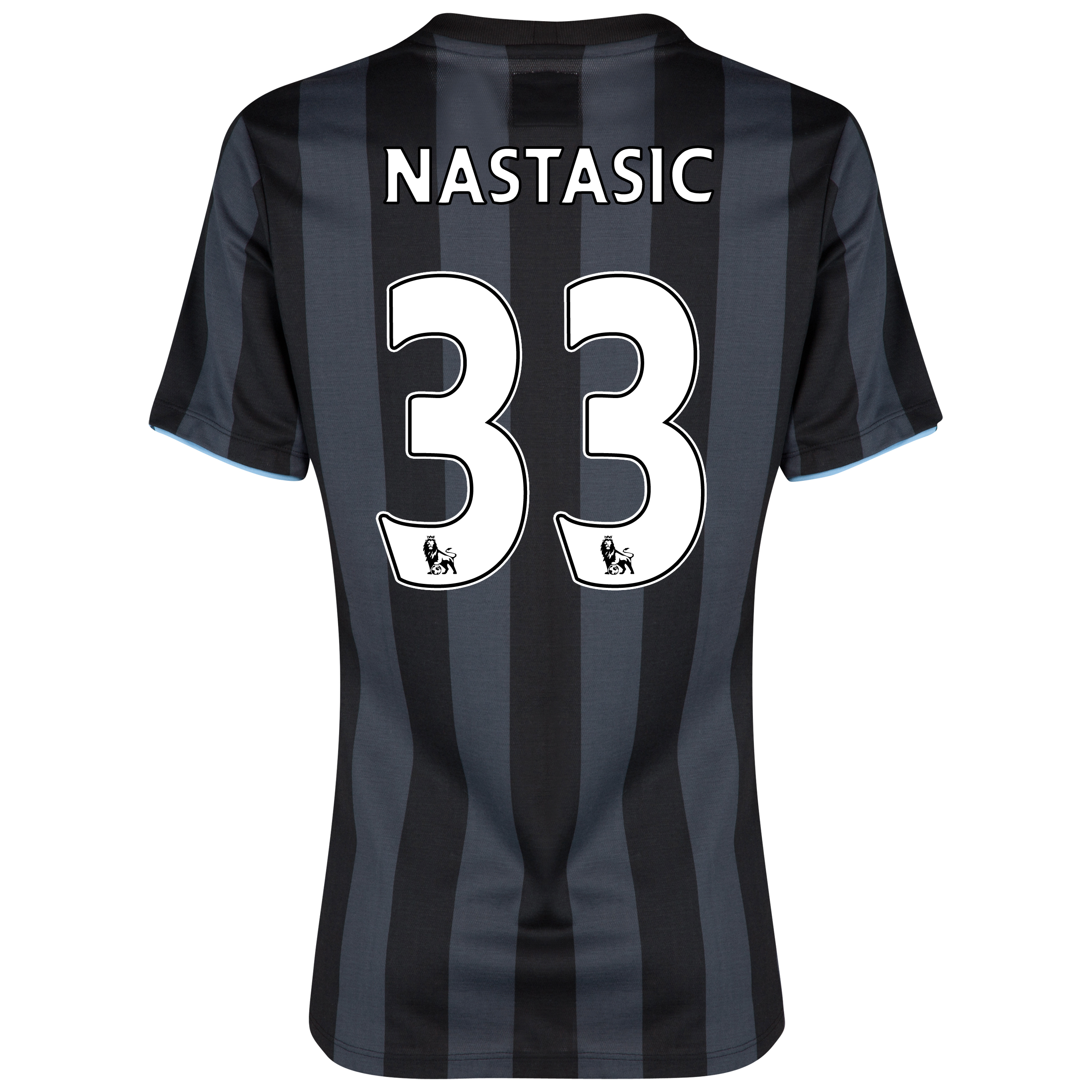 Manchester City Third Shirt 2012/13 - Womens with (FAPL) Nastasic 33 printing
