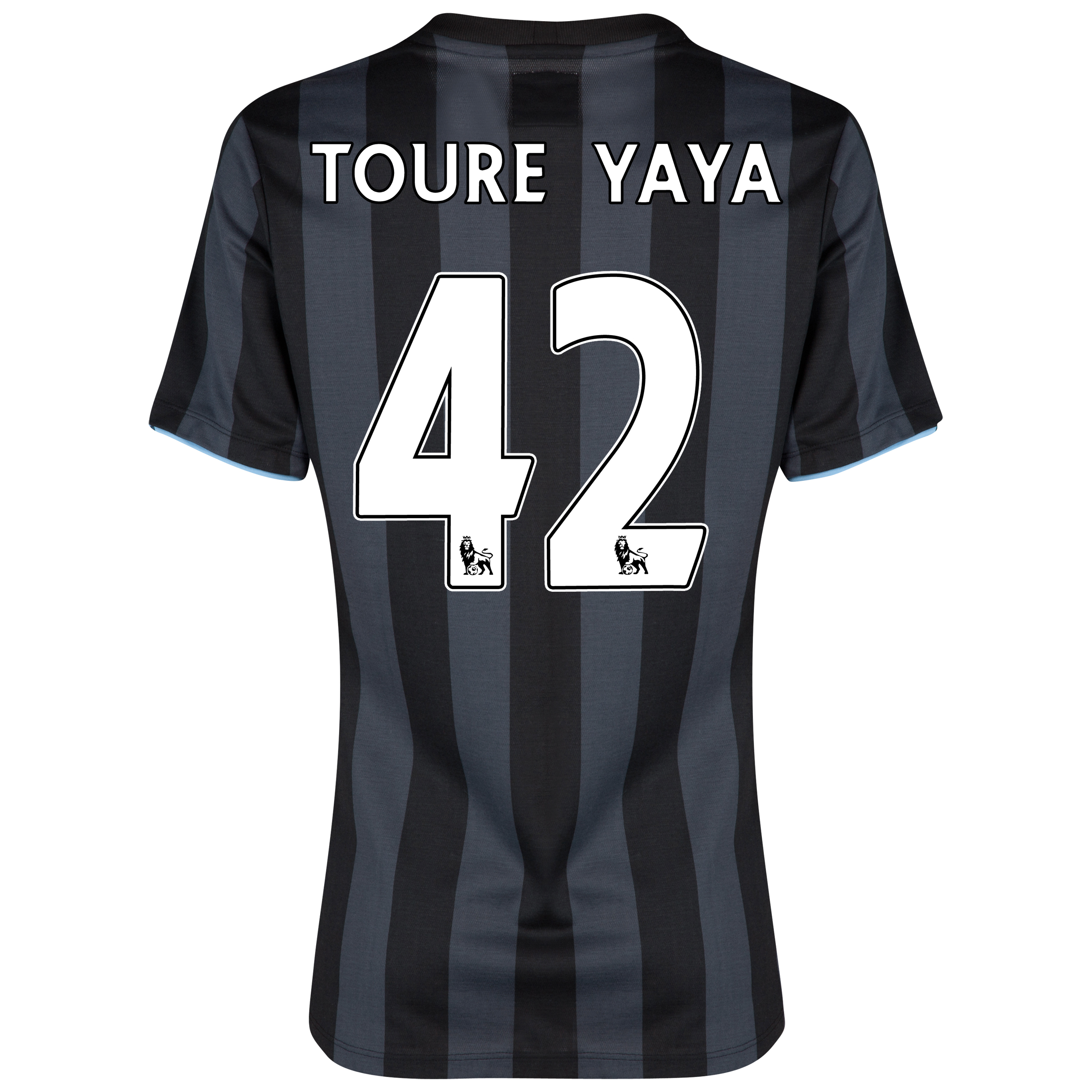 Manchester City Third Shirt 2012/13 - Womens with (FAPL) Toure Yaya 42 printing