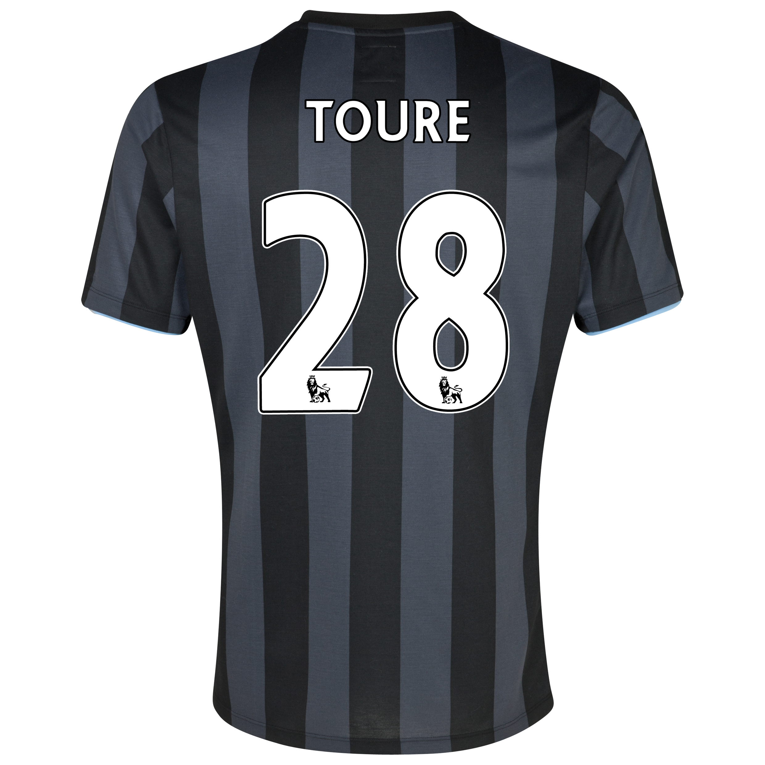Manchester City Third Shirt 2012/13  - Junior with (FAPL) Toure 28 printing