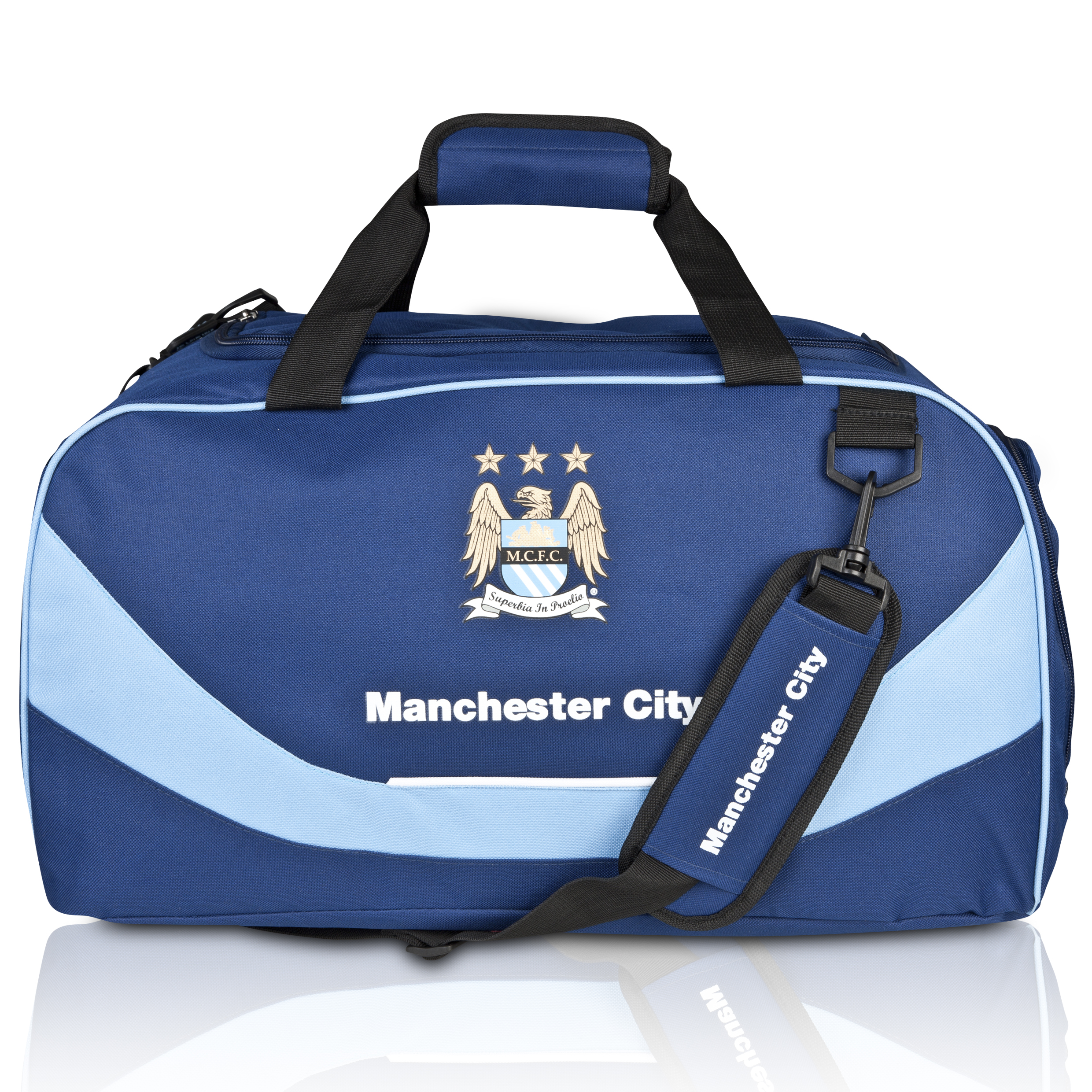 Manchester City Core Holdall - Navy