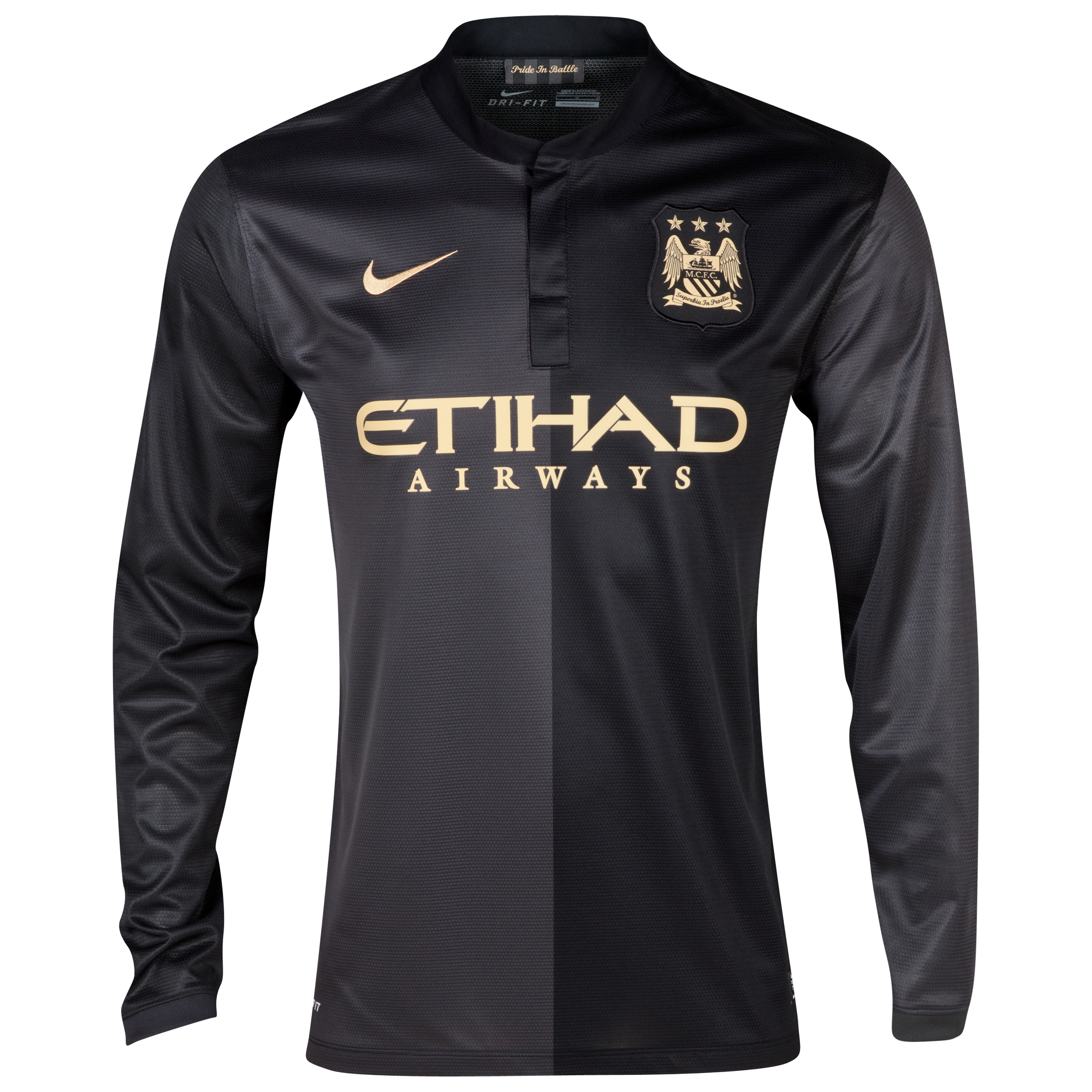 Manchester City Away Shirt 2013/14 - Long Sleeved