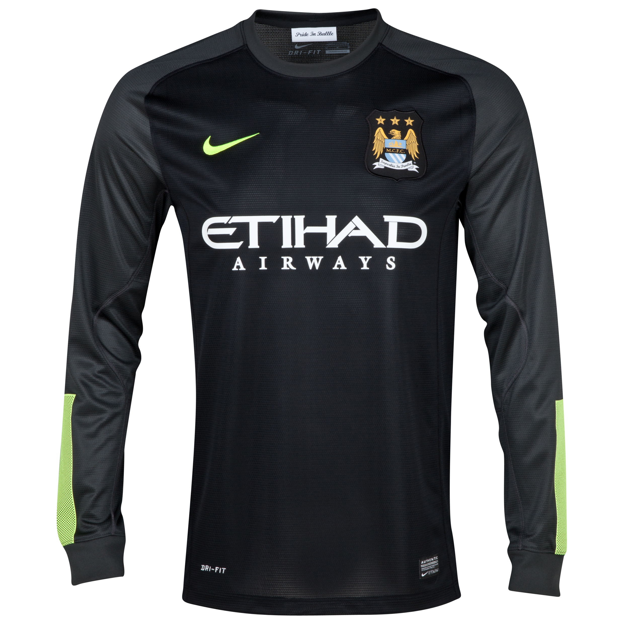 Manchester City Option 2 Goalkeeper Shirt 2013/14 - Black