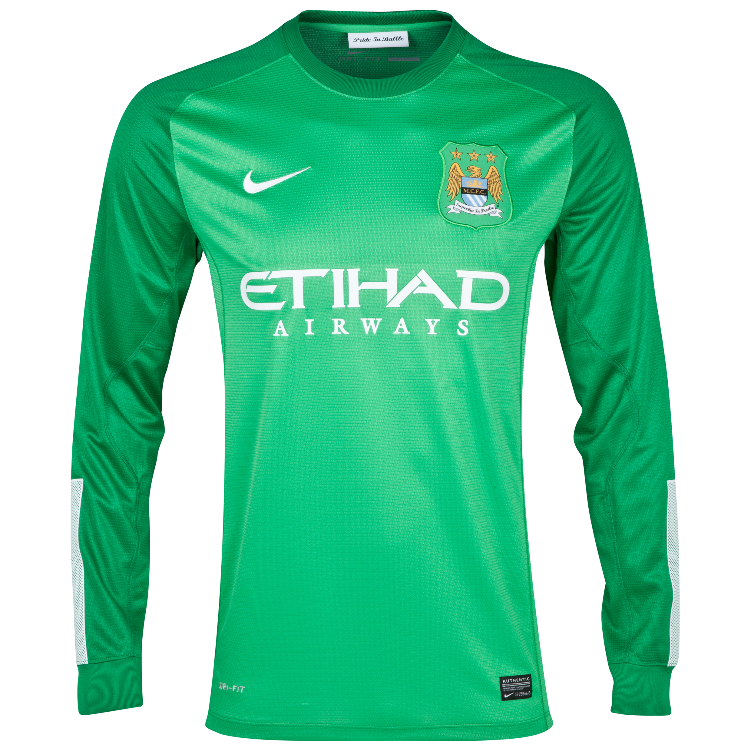 Manchester City Option 1 Goalkeeper Shirt 2013/14 - Green