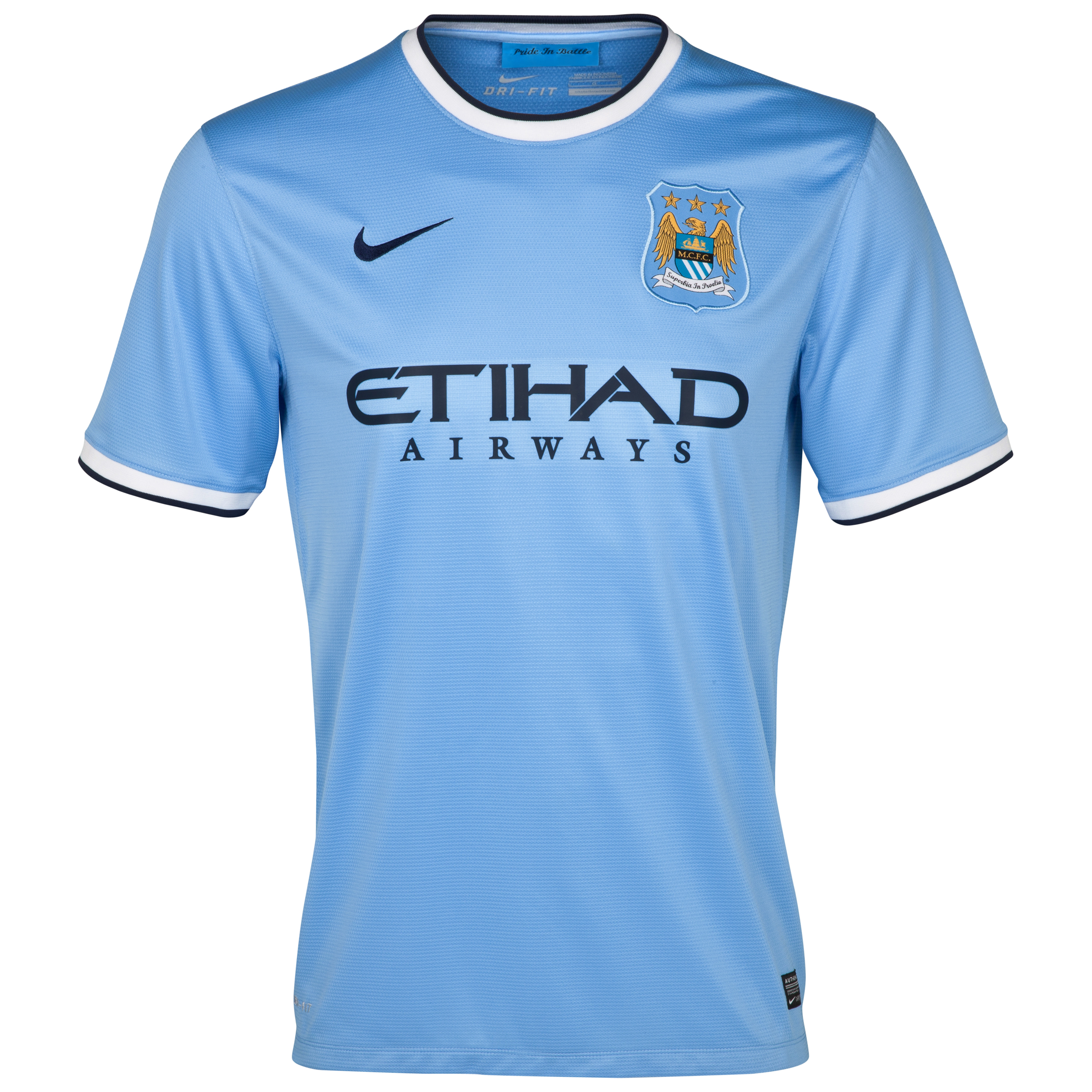 Manchester City Home Shirt 2013/14 - Junior