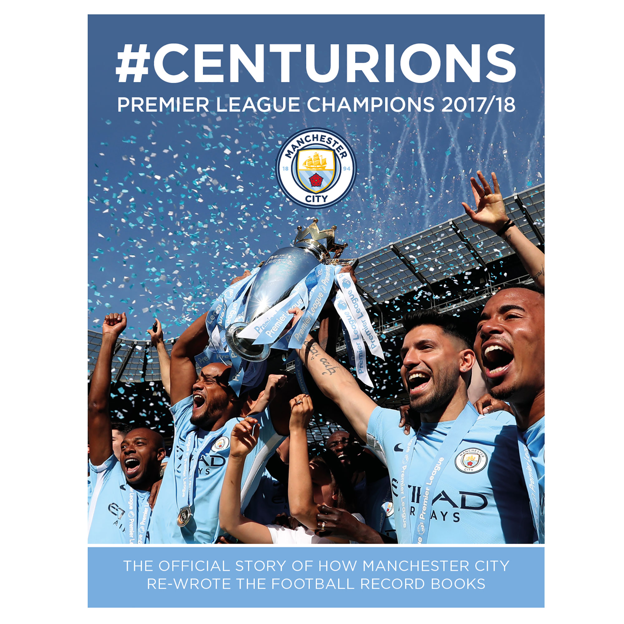 Manchester City Champions 2017-18 Book