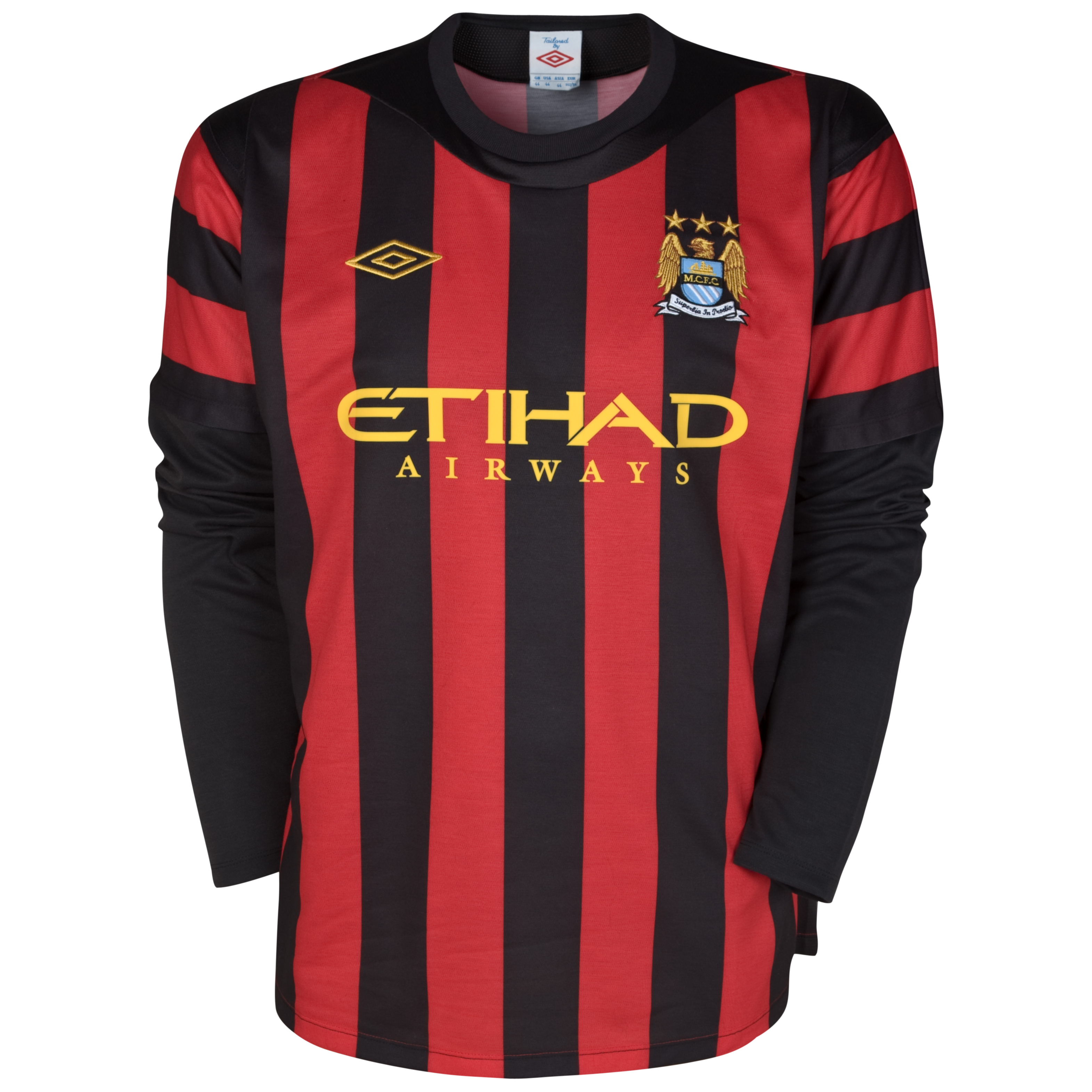 Manchester City Away Shirt 2011/12 Long Sleeved
