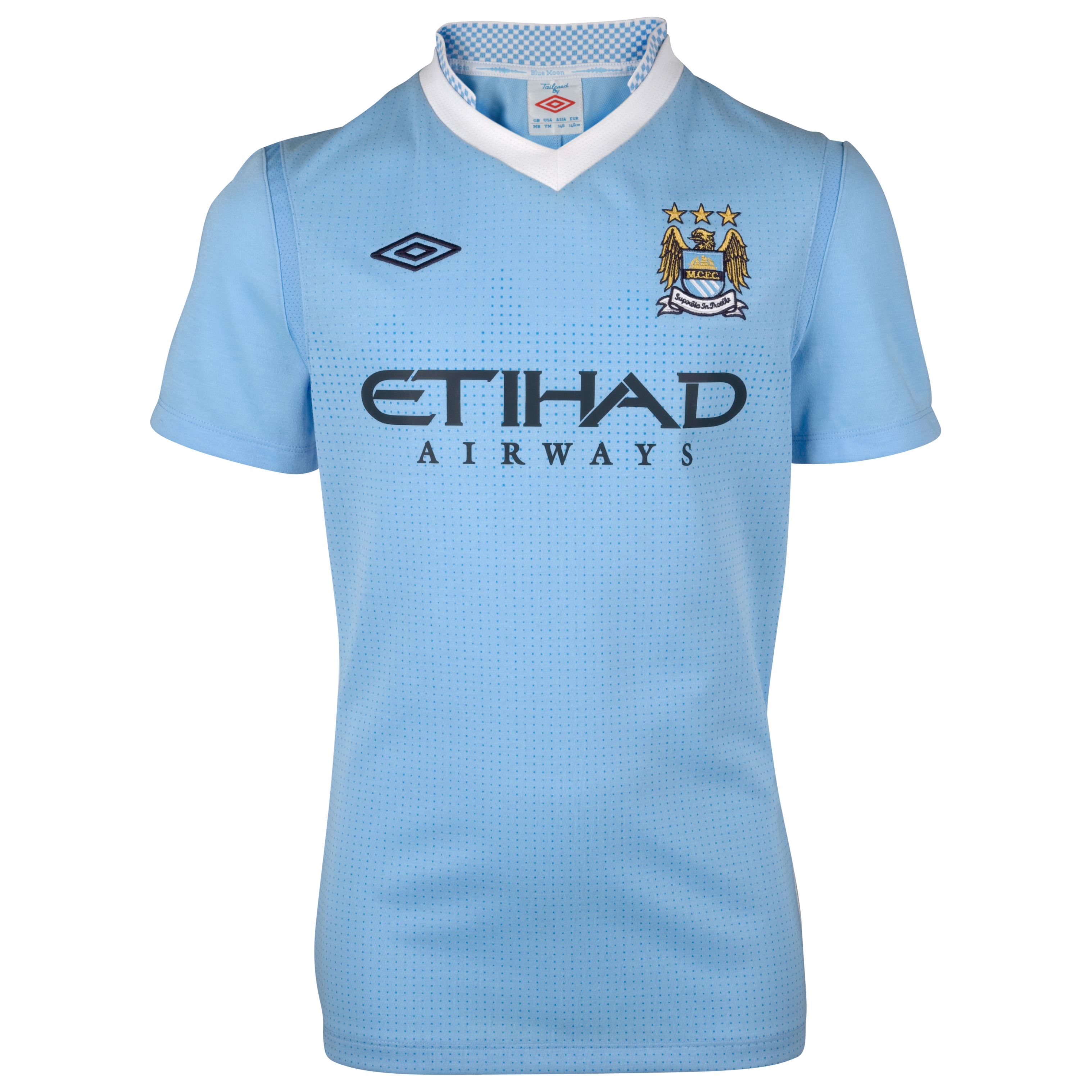Manchester City Home Shirt 2011/12 Kids