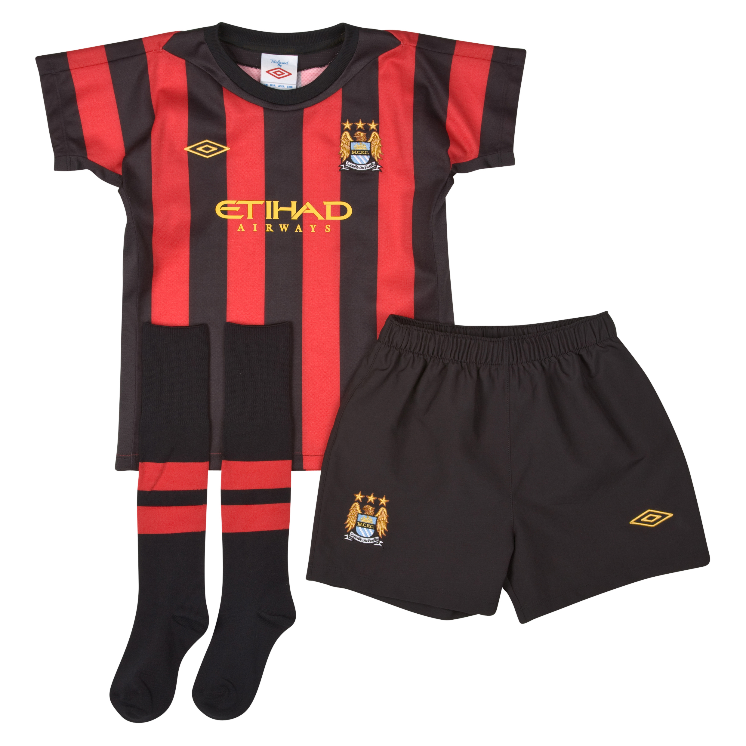 Manchester City Away Infant Kit  2011/12