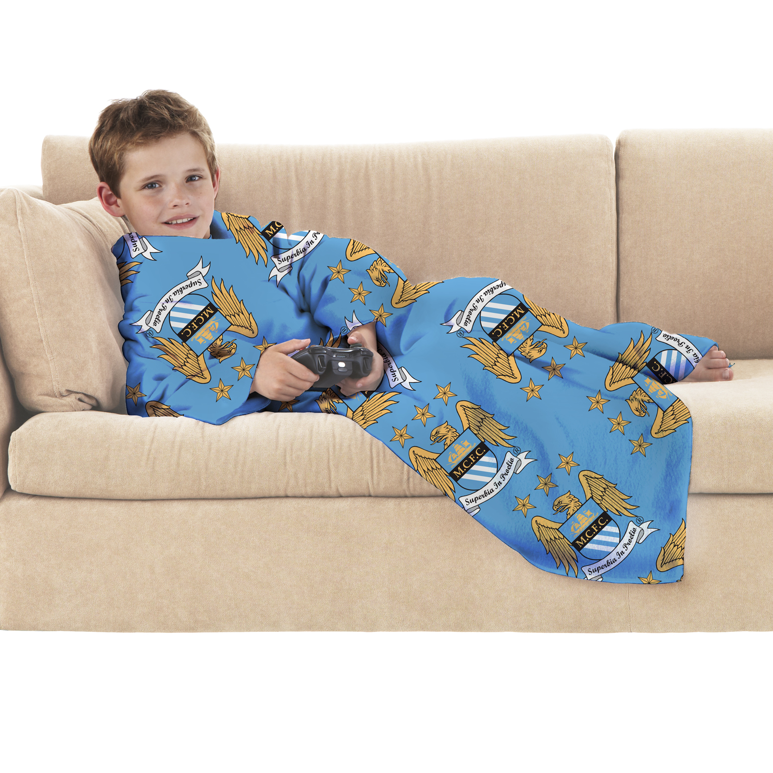 Manchester City Snuggle Fleece Kids