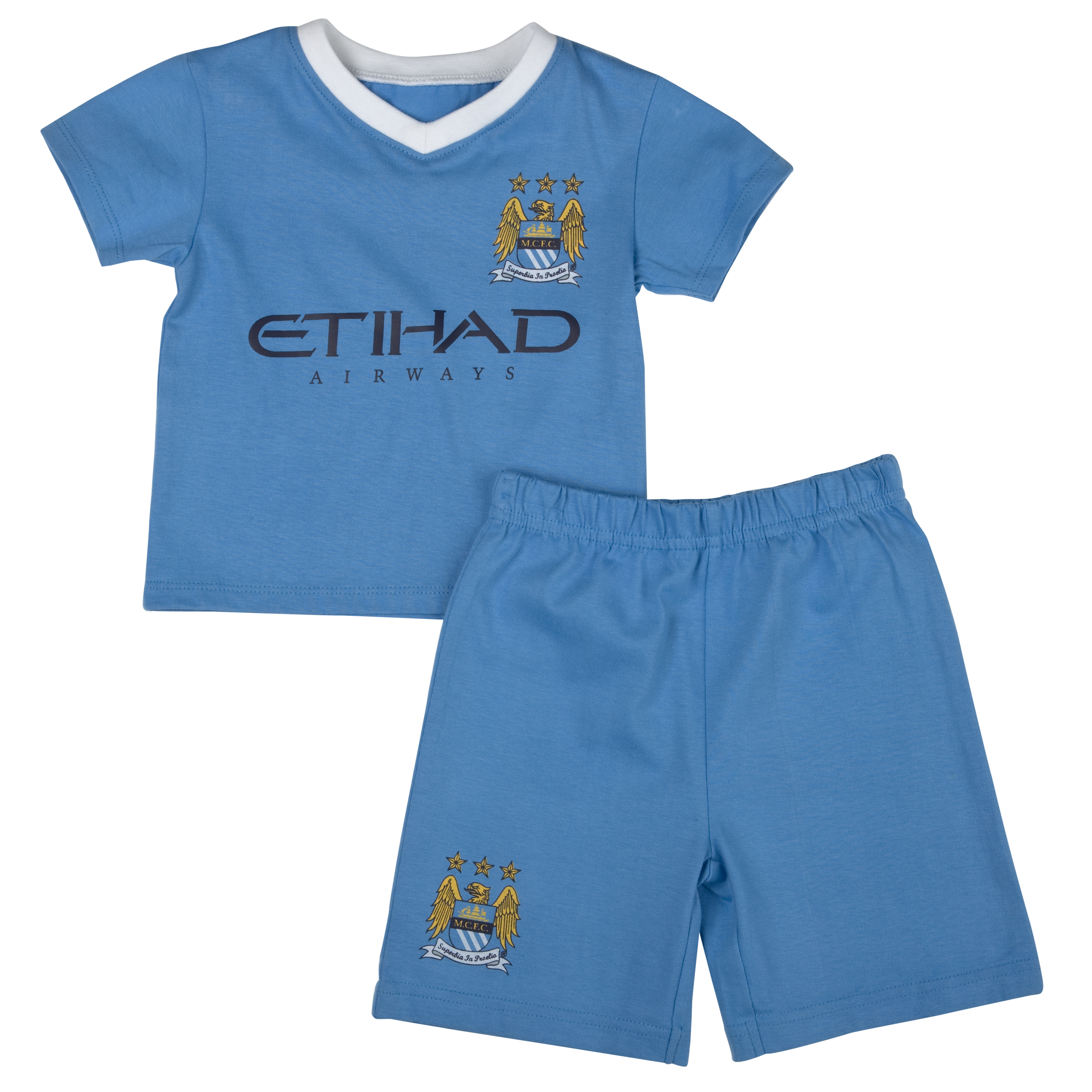 Manchester CIty 11/12 Kit Pyjama- Sky/White