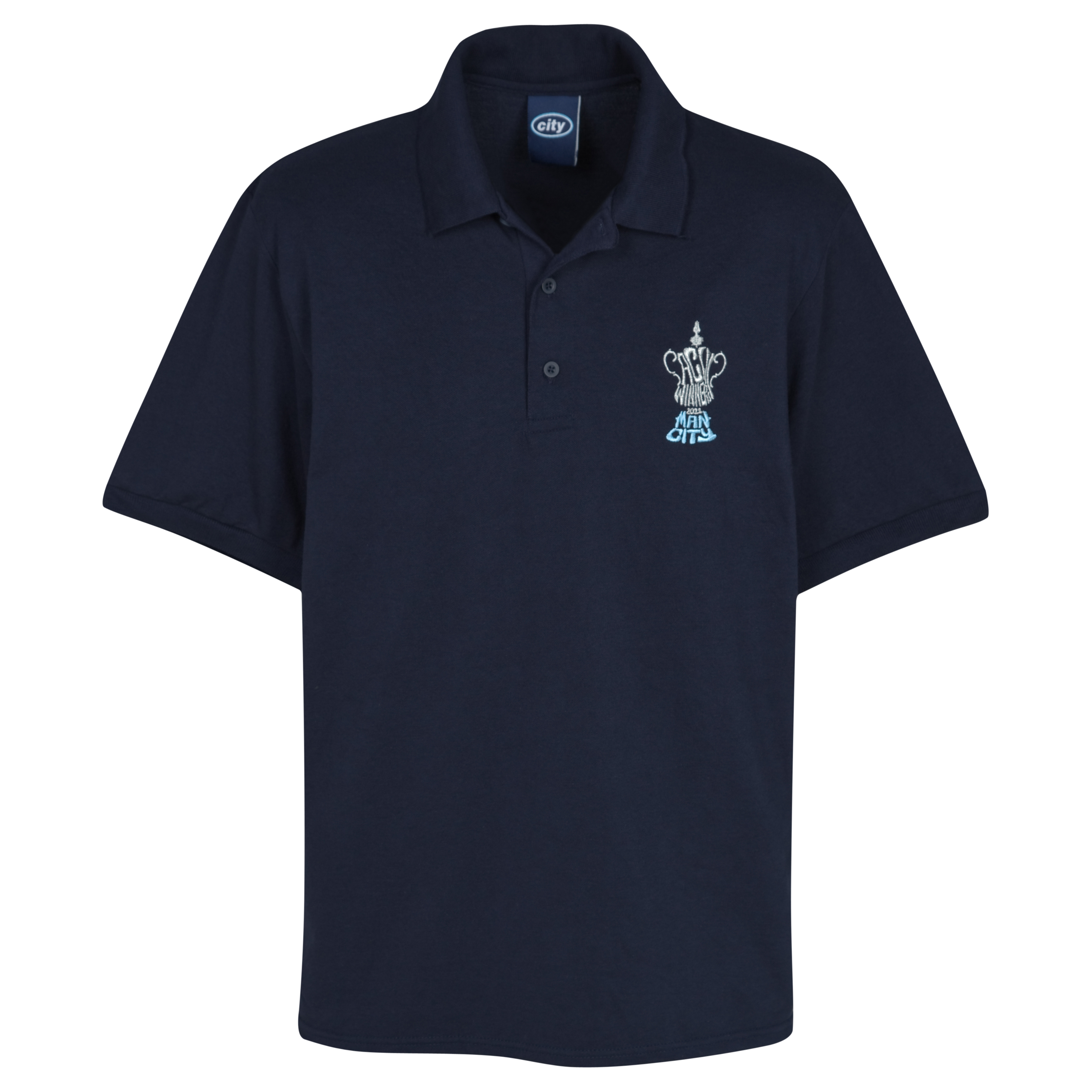 Manchester City The FA Cup Winners Polo - Navy