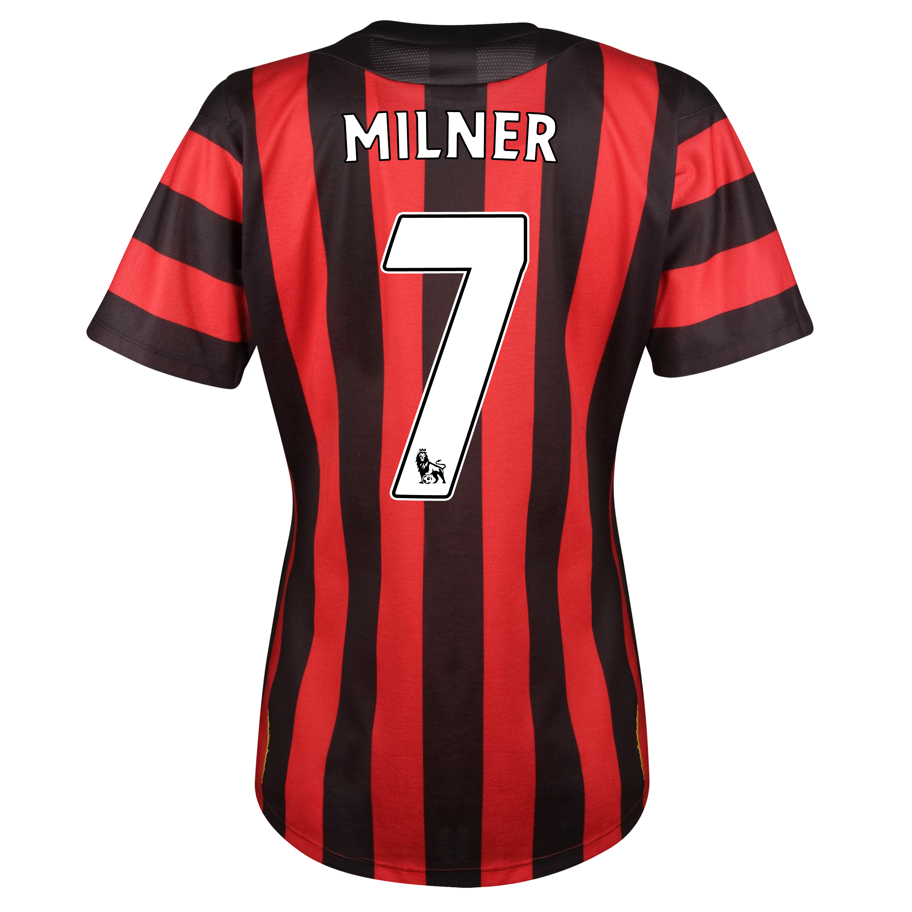 Manchester City Away Shirt  2011/12  - Womens with Milner 7 printing