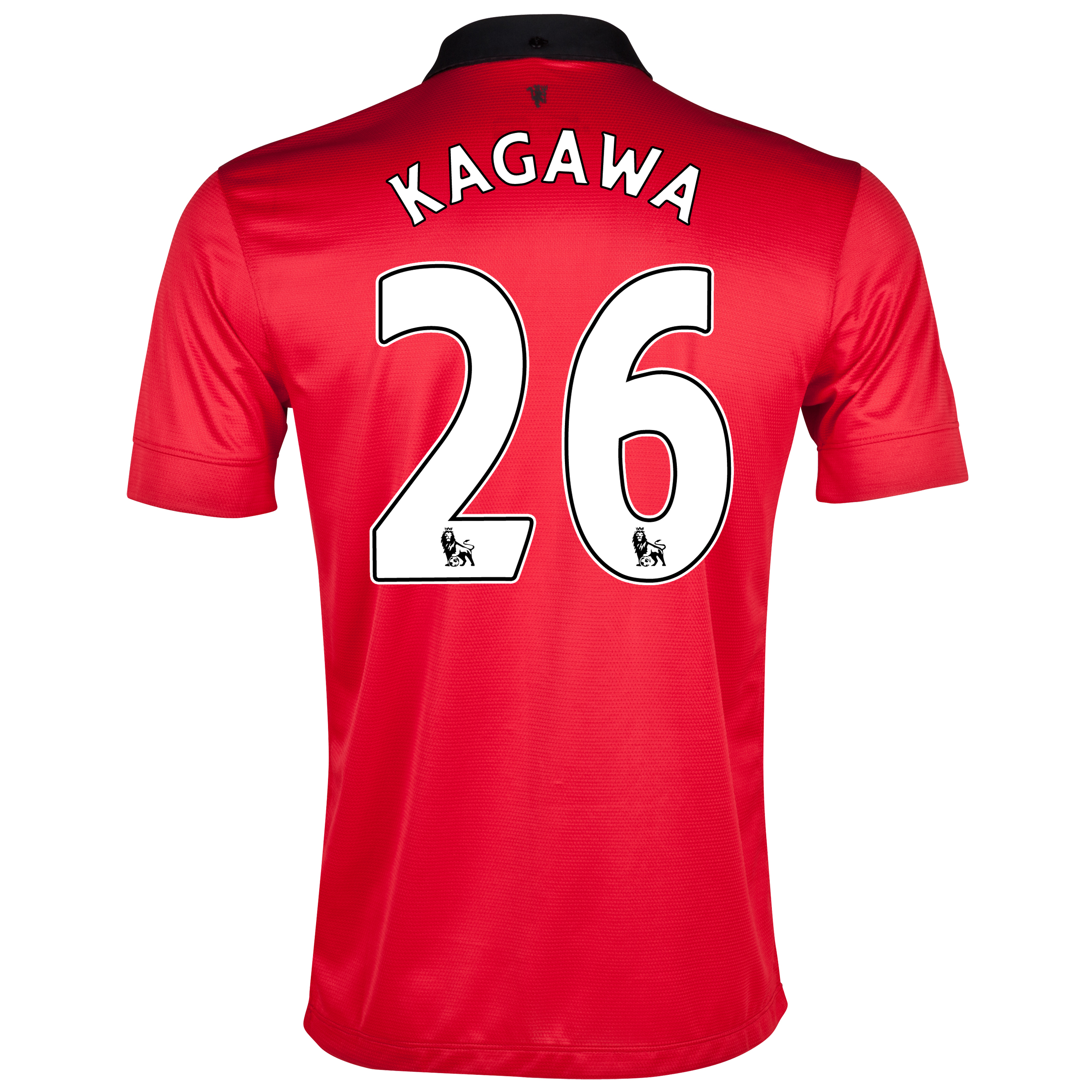 Manchester United Home Shirt 2013/14 with Kagawa 26 printing L including Premier League Champions 12/13 Badges