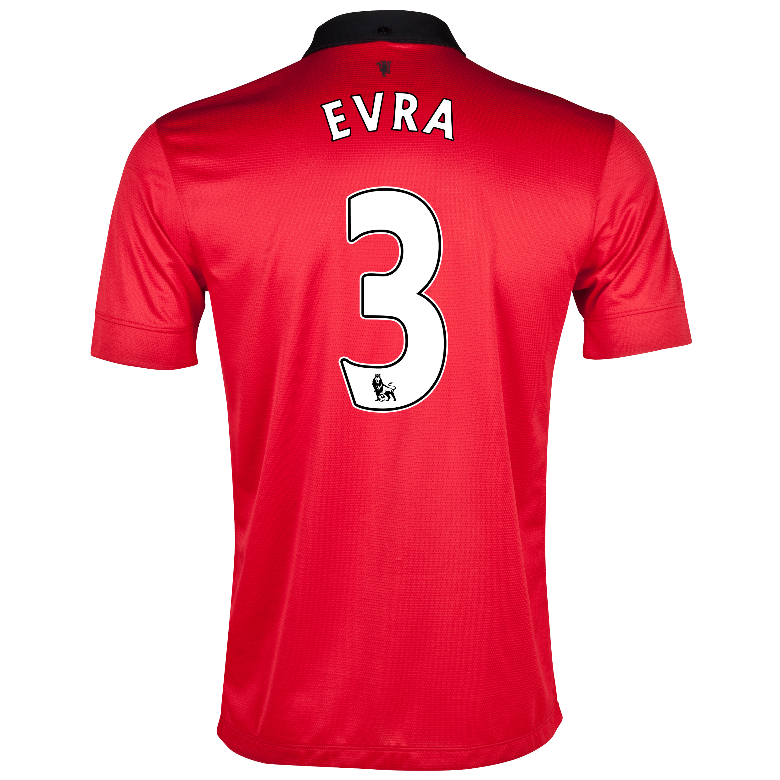 Manchester United Home Shirt 2013/14 - Kids with Evra 3 printing