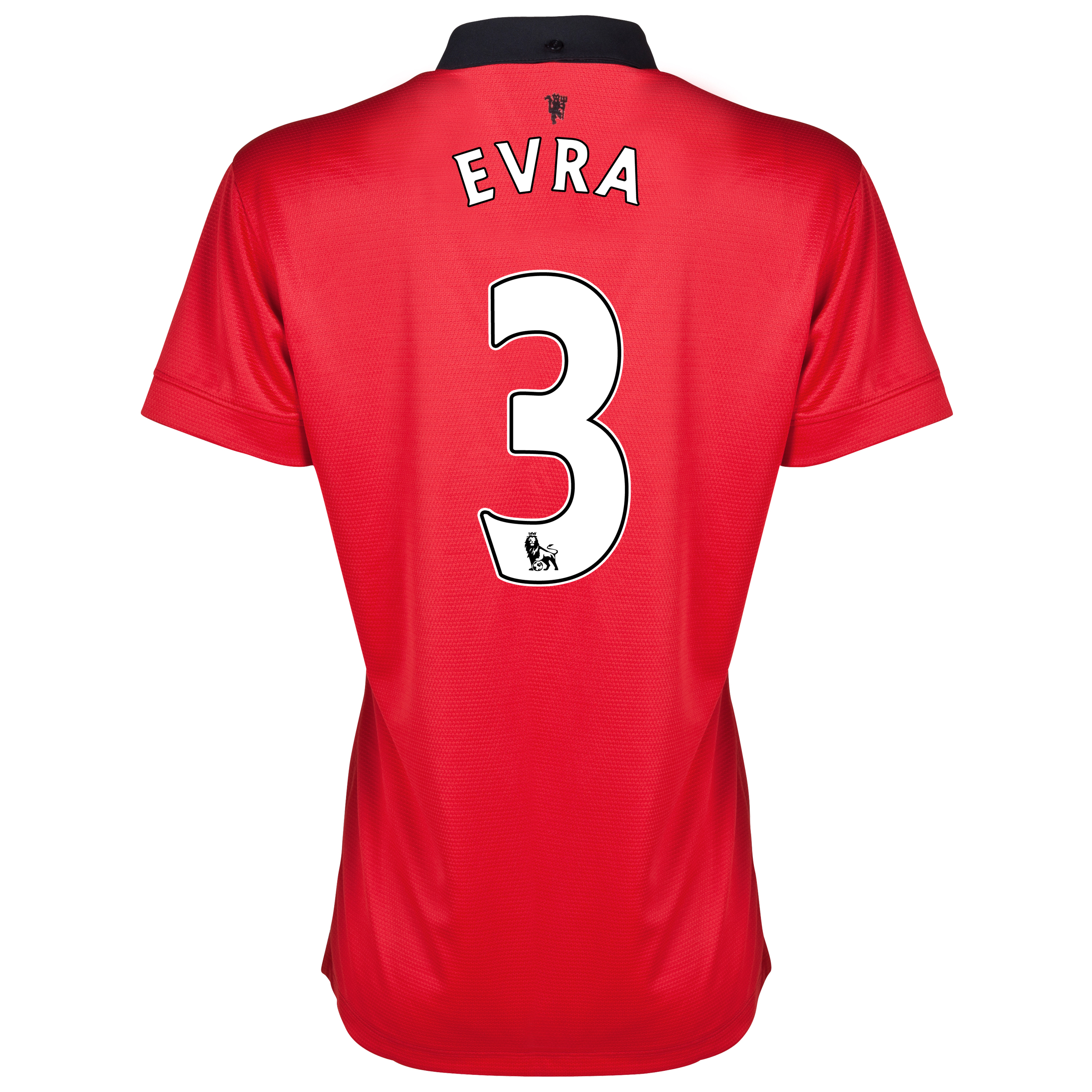 Manchester United Home Shirt 2013/14 - Womens with Evra 3 printing