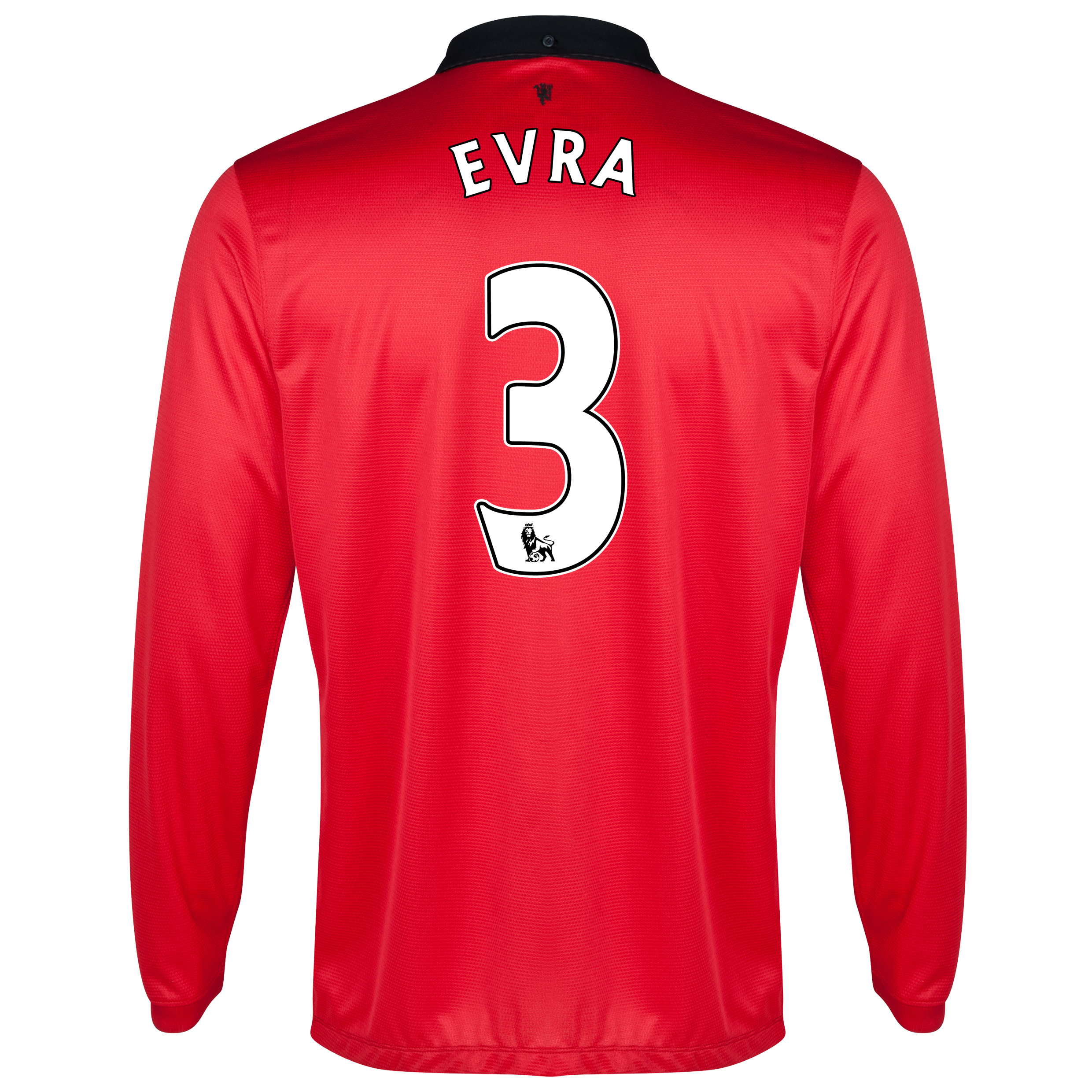 Manchester United Home Shirt 2013/14 - Long Sleeved - Kids with Evra 3 printing