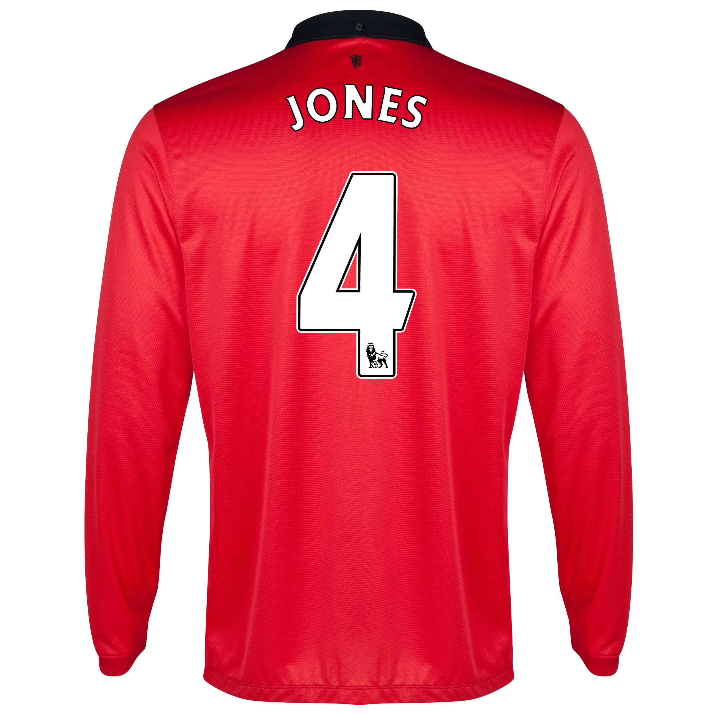 Manchester United Home Shirt 2013/14 - Long Sleeved - Kids with Jones 4 printing