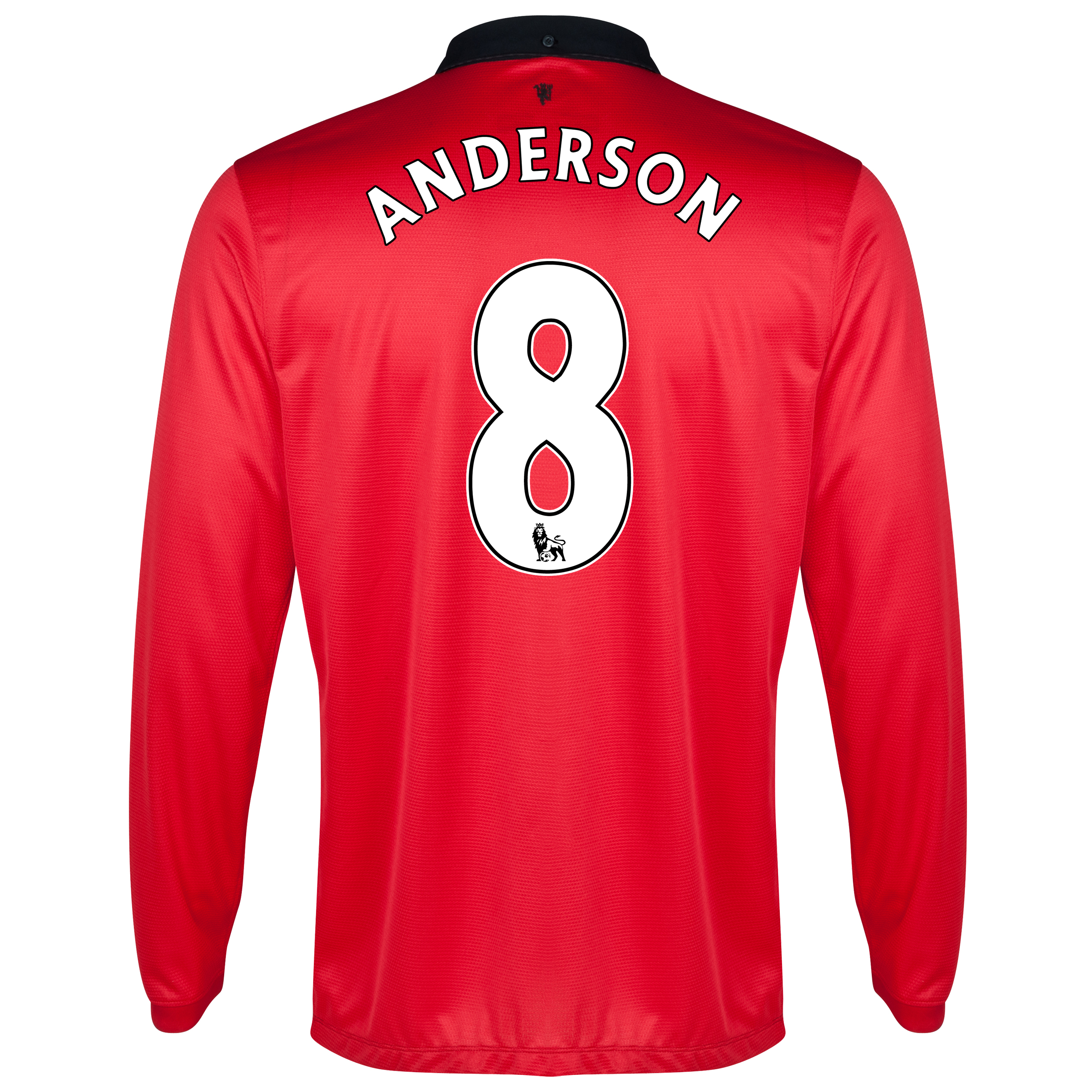 Manchester United Home Shirt 2013/14 - Long Sleeved - Kids with Anderson 8 printing