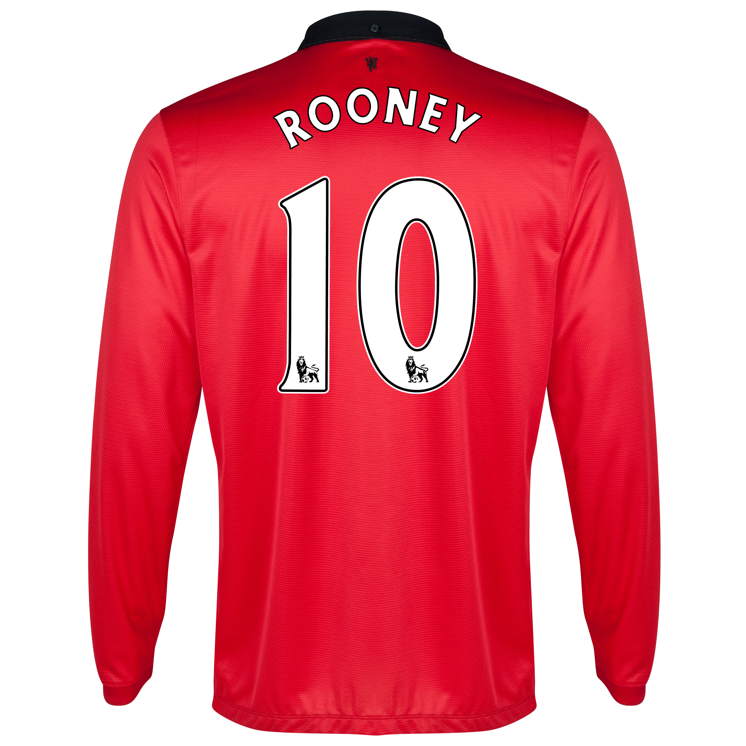 Manchester United Home Shirt 2013/14 - Long Sleeved - Kids with Rooney 10 printing