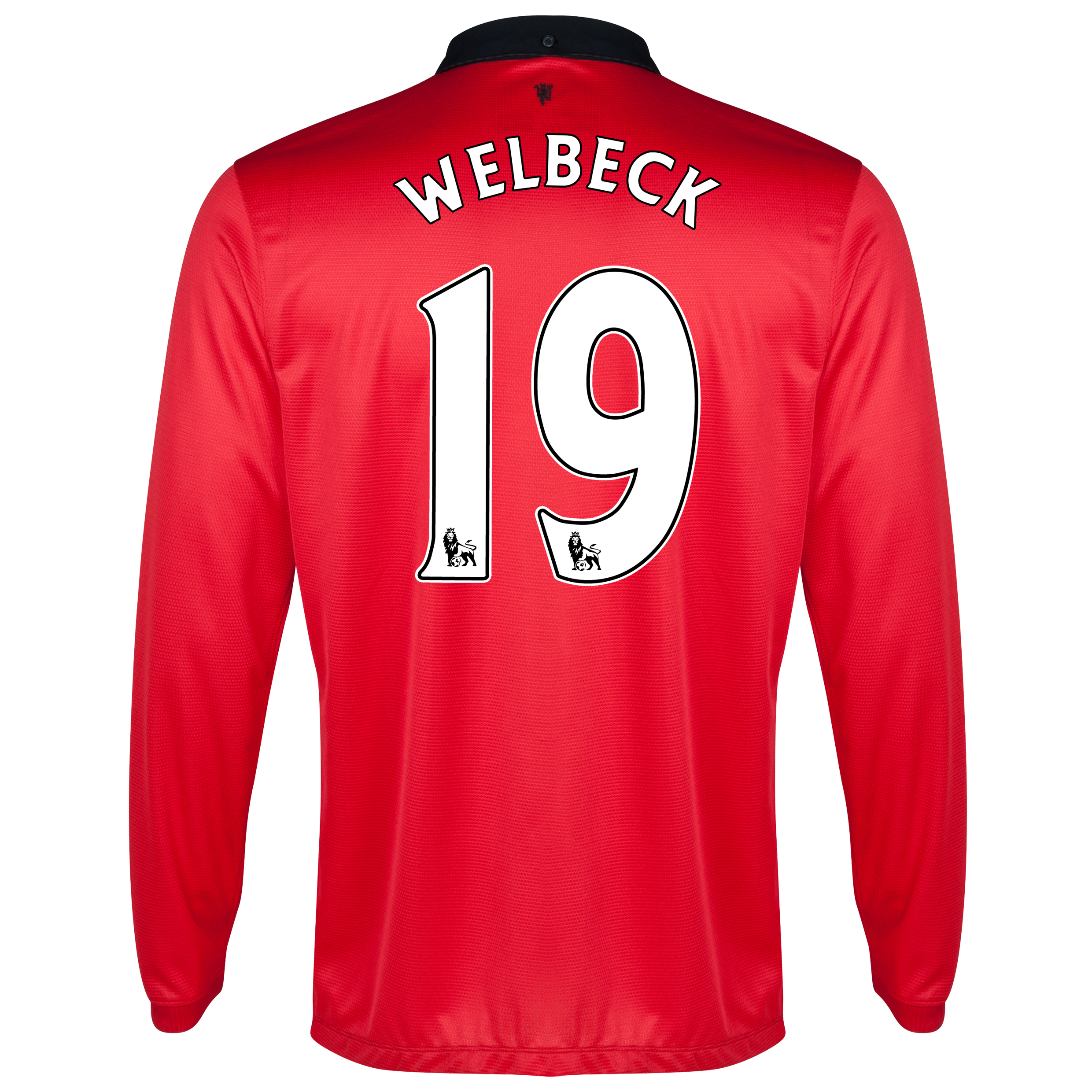 Manchester United Home Shirt 2013/14 - Long Sleeved - Kids with Welbeck 19 printing