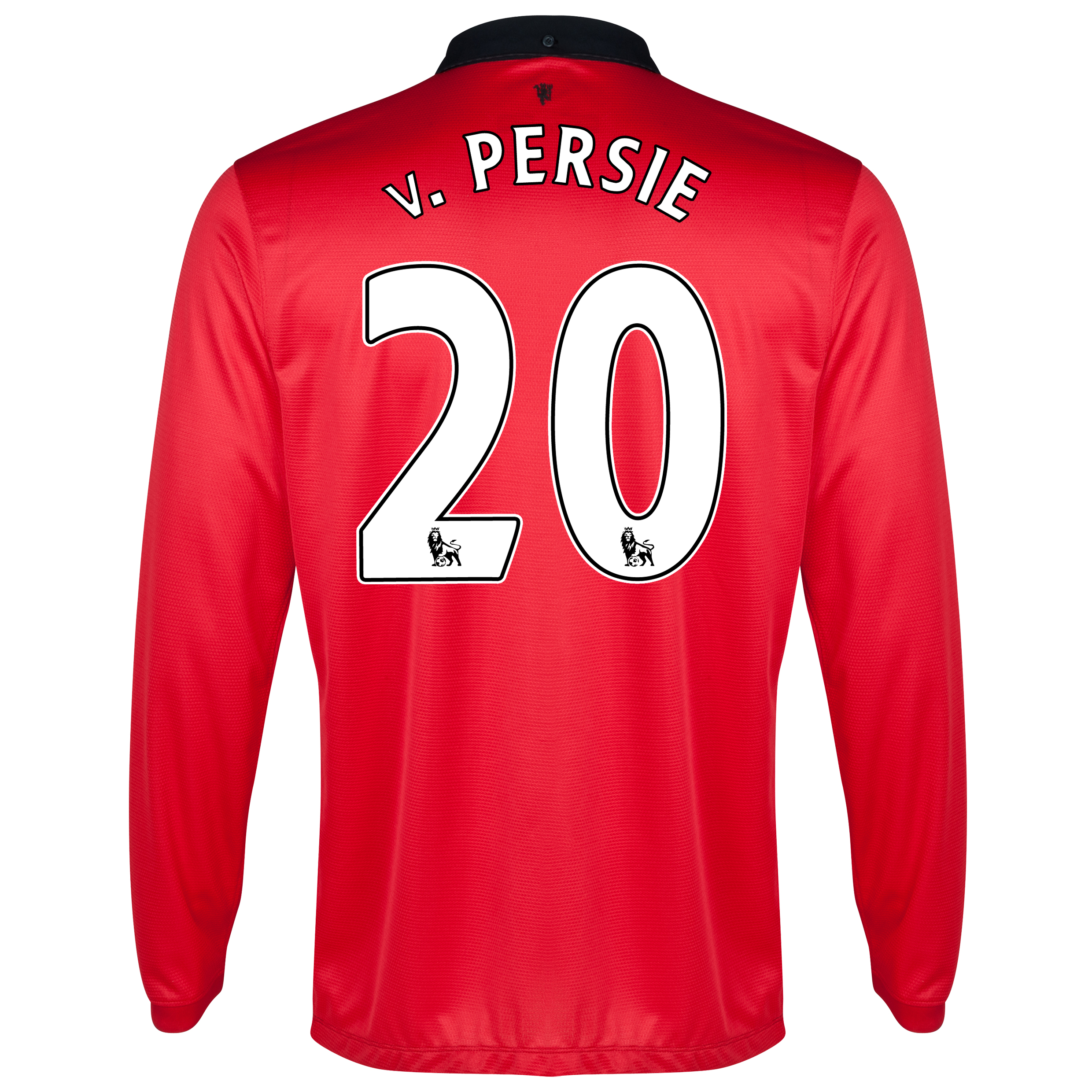 Manchester United Home Shirt 2013/14 - Long Sleeved - Kids with v.Persie 20 printing