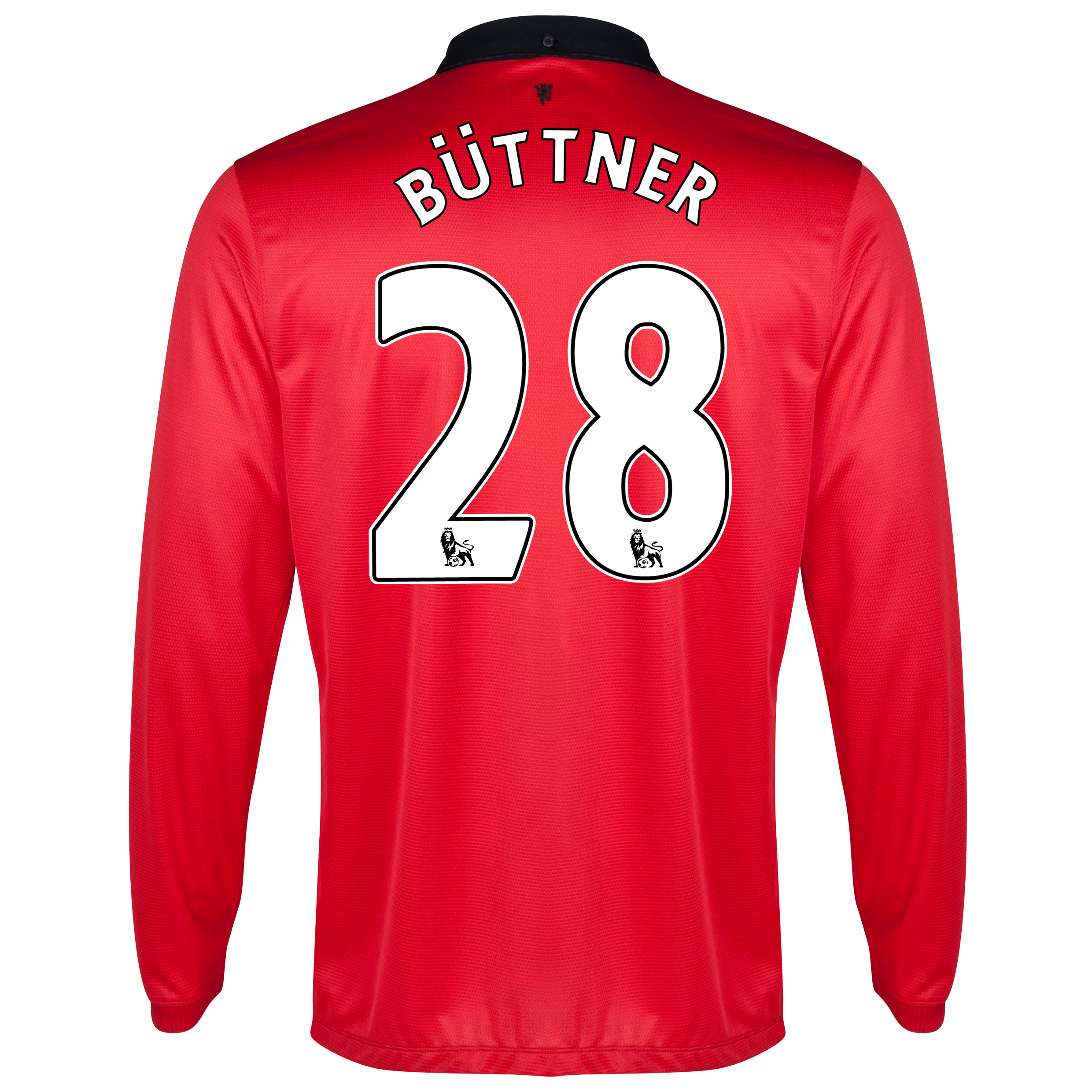 Manchester United Home Shirt 2013/14 - Long Sleeved - Kids with Büttner 28 printing