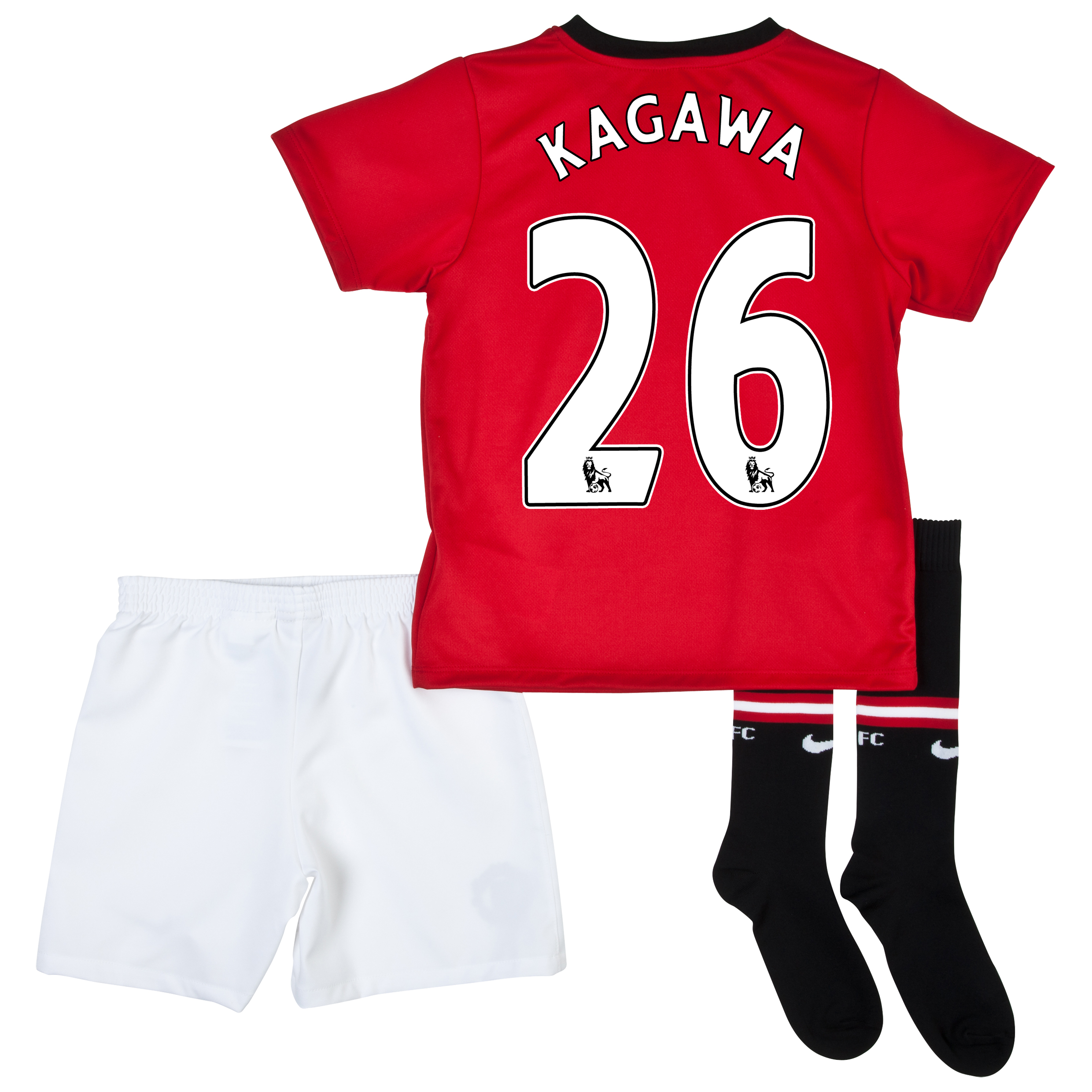 Manchester United Home Kit 2013/14 - Little Boys with Kagawa 26 printing
