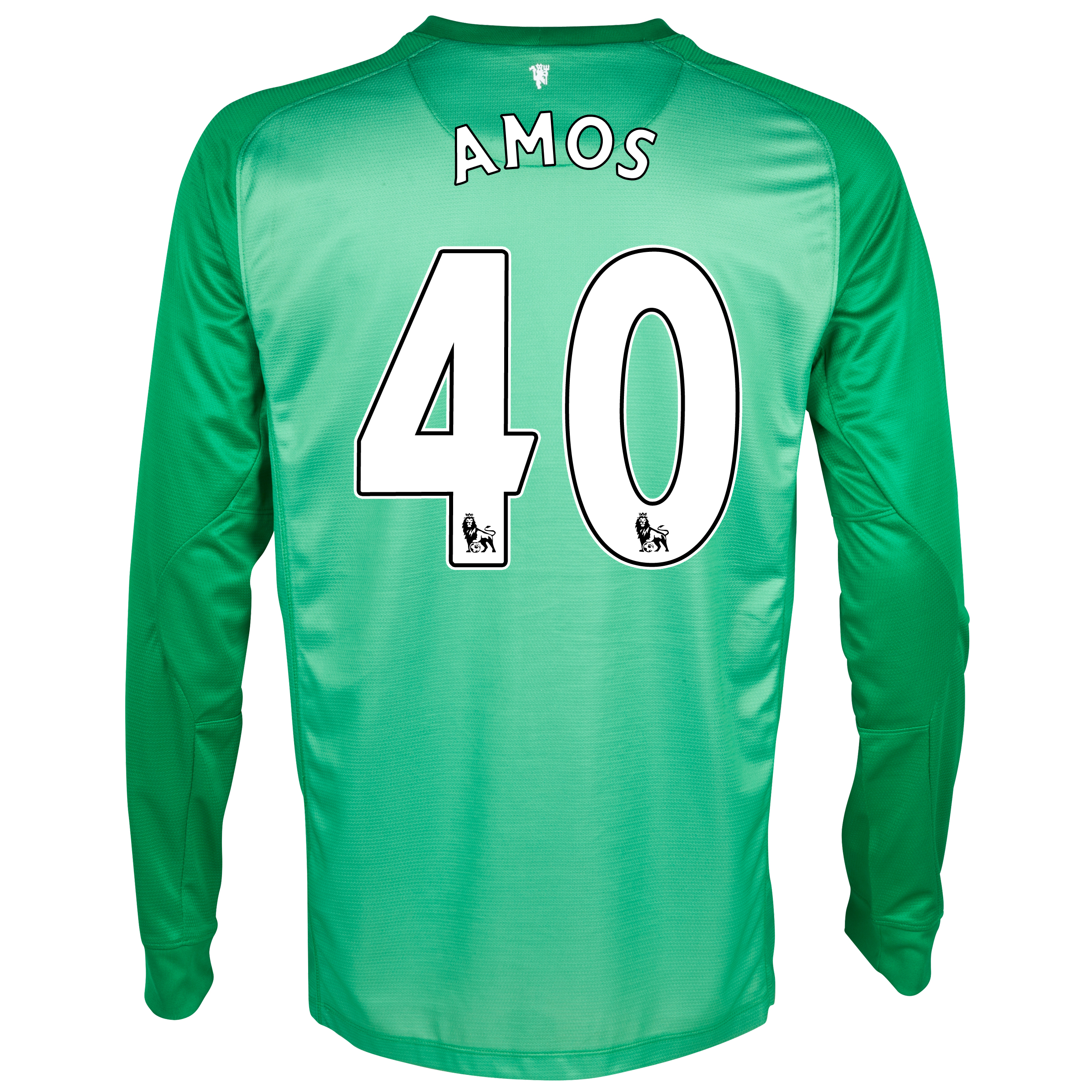 Manchester United Goalkeeper Shirt 2013/14 - Kids with Amos 40 printing
