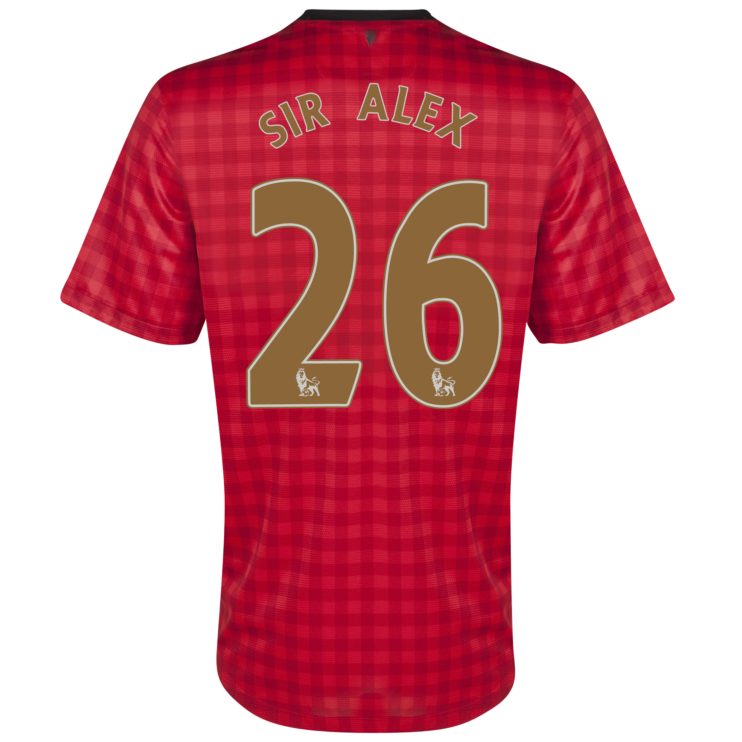 Manchester United Home Shirt 2012/13 - Kids with Sir Alex 26 printing