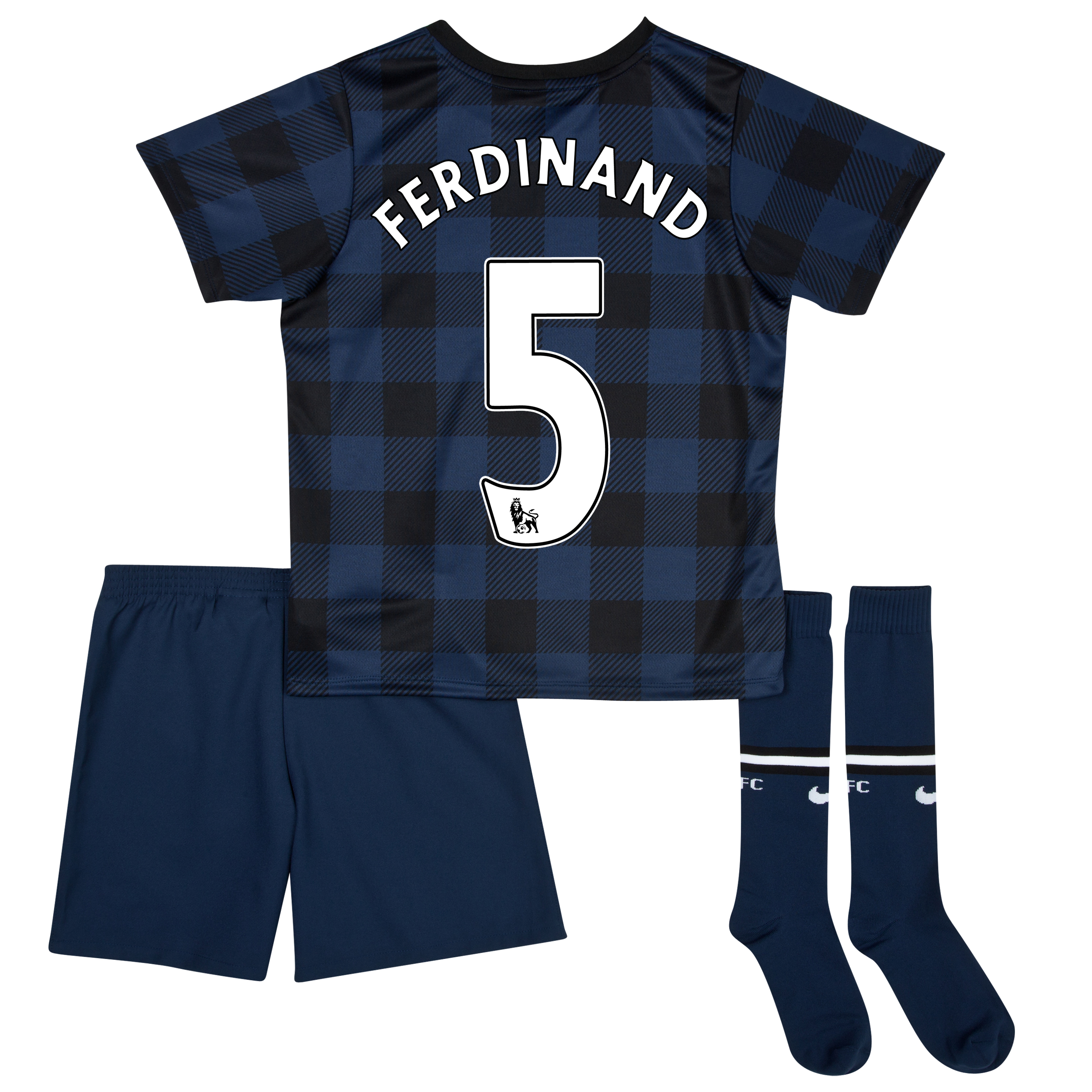Manchester United Away Kit 2013/14 - Little Boys with Ferdinand 5 printing