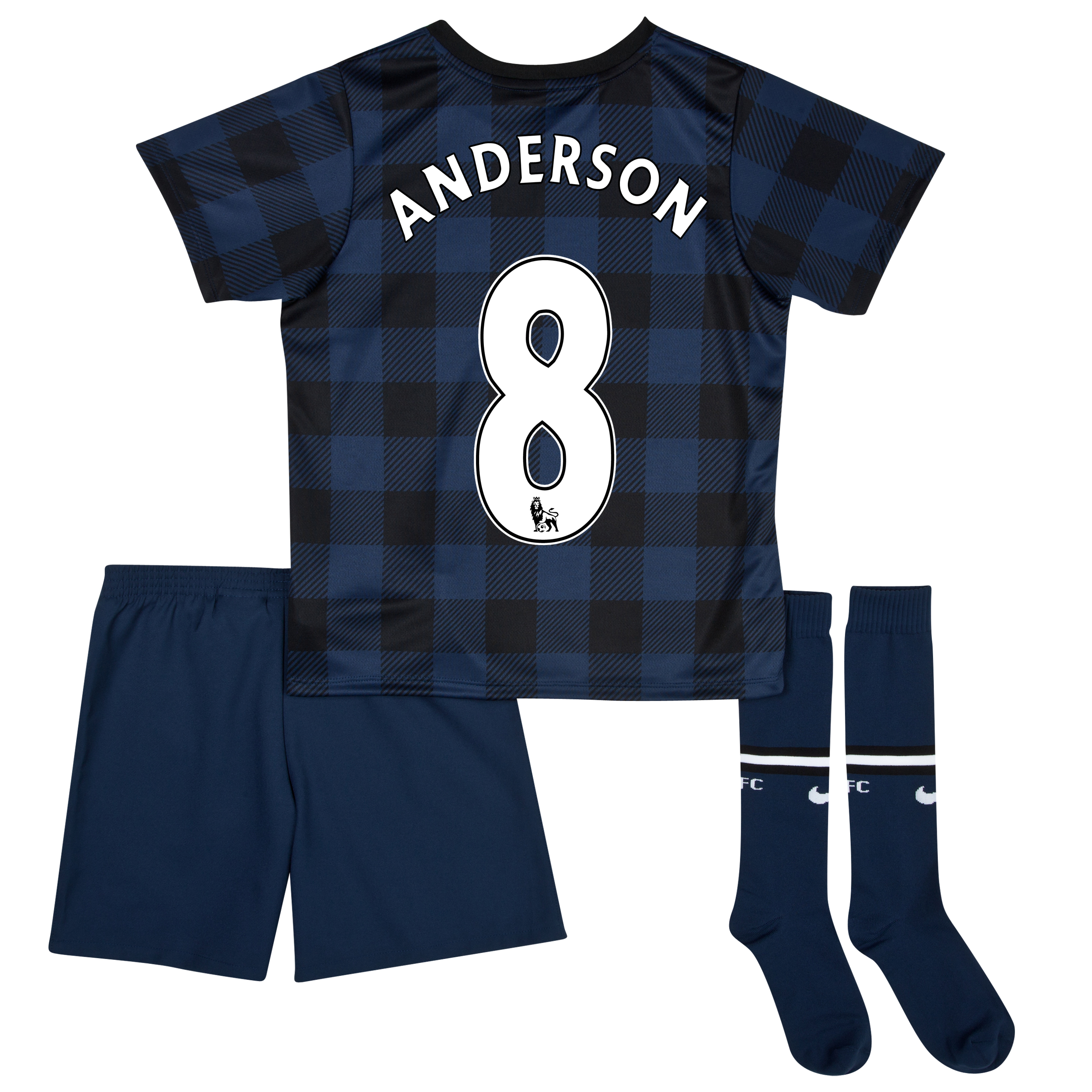 Manchester United Away Kit 2013/14 - Little Boys with Anderson 8 printing