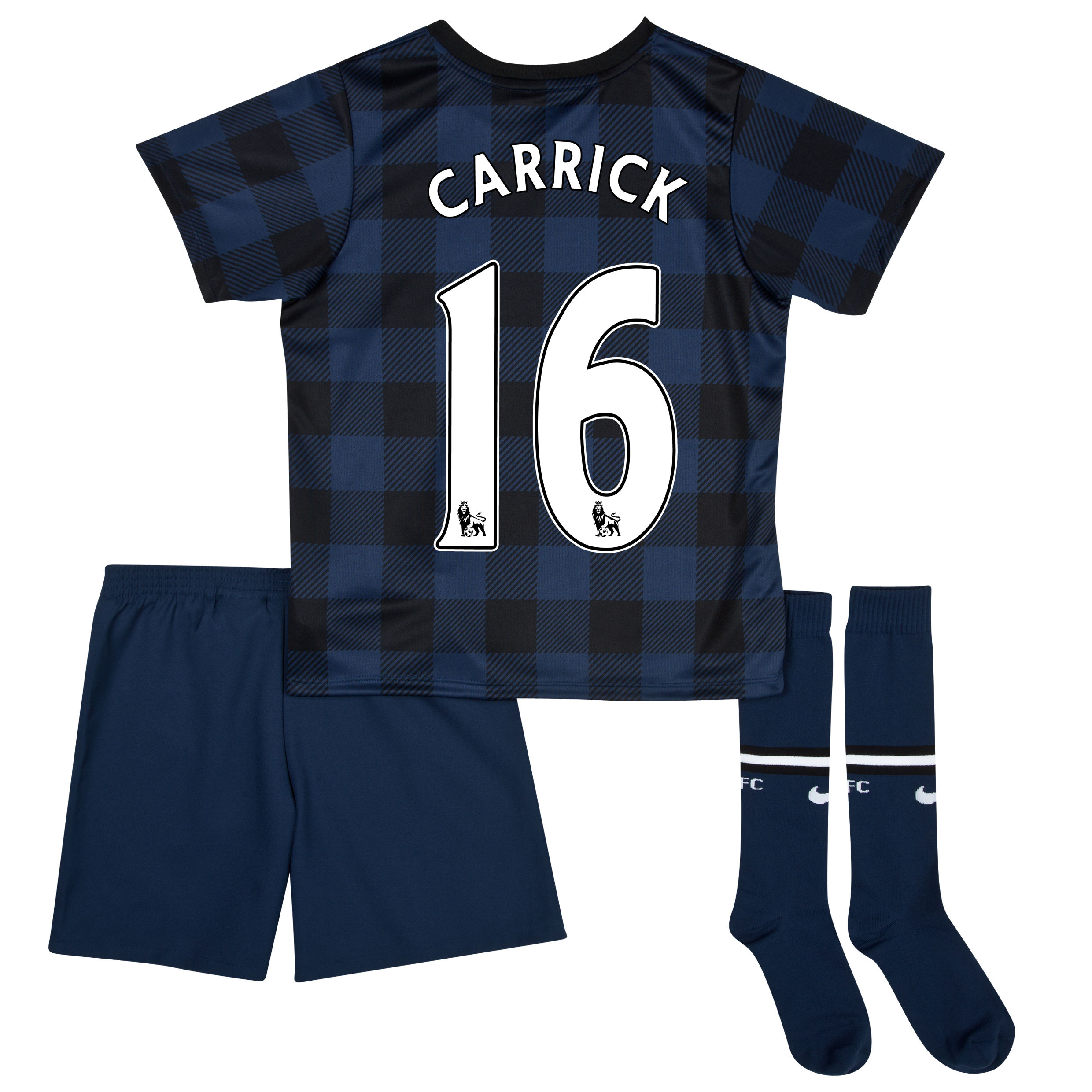 Manchester United Away Kit 2013/14 - Little Boys with Carrick 16 printing