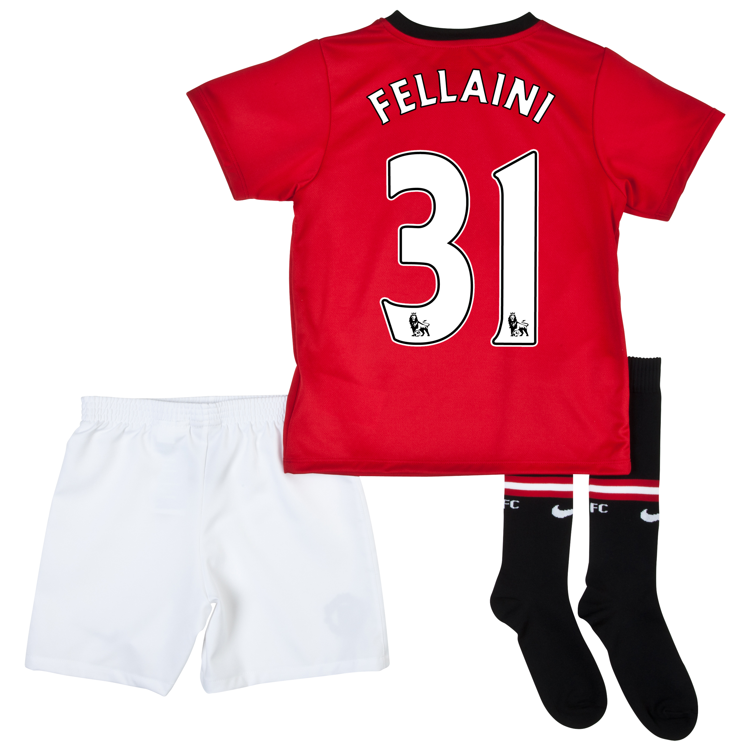 Manchester United Home Kit 2013/14 - Little Boys with Fellaini 31 printing