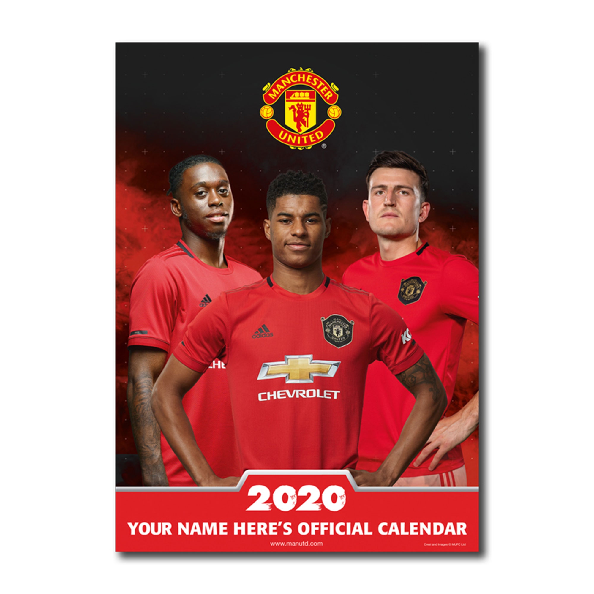 Manchester United 2019 Personalised Calendar