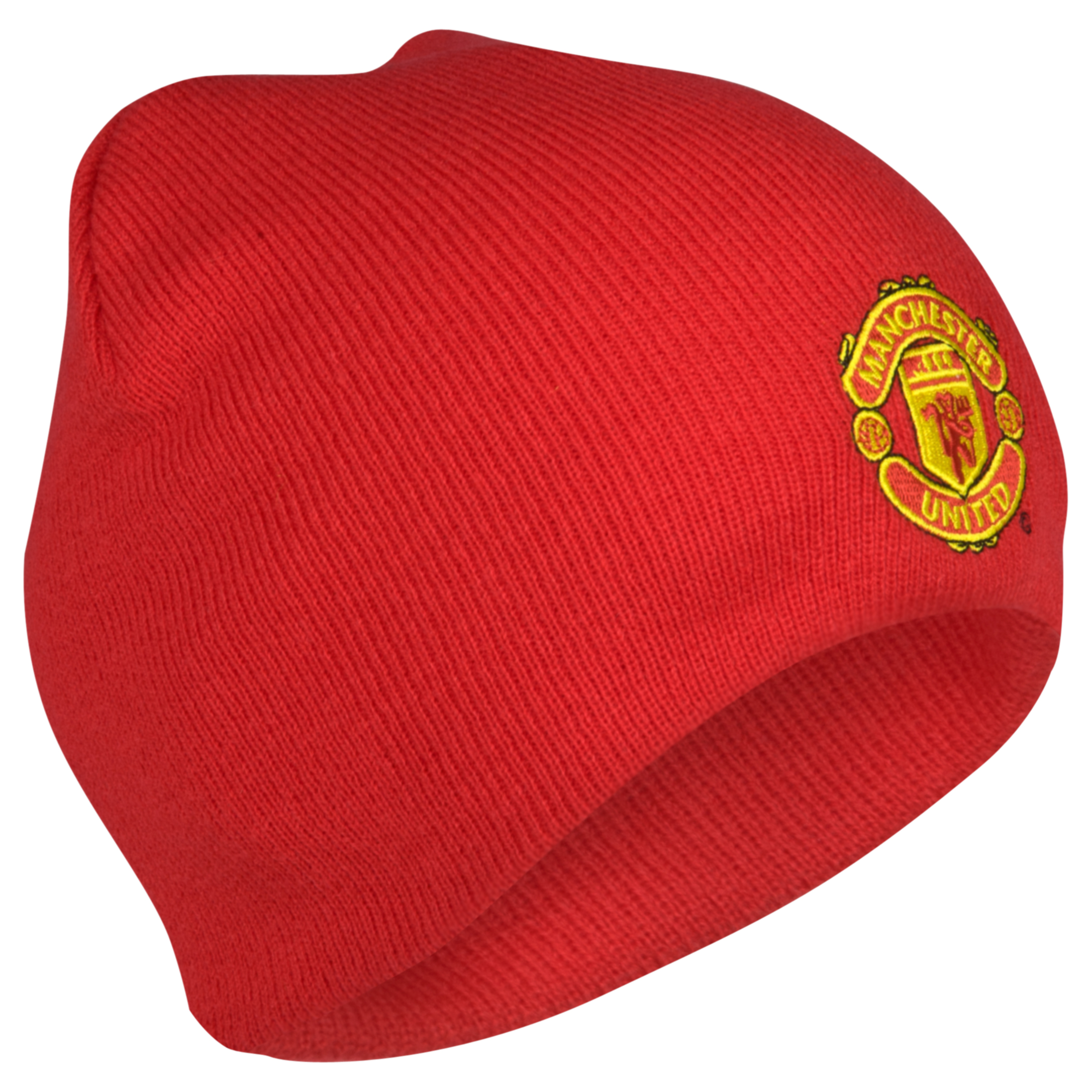 Manchester United Core Crest Beanie - Red - Mens