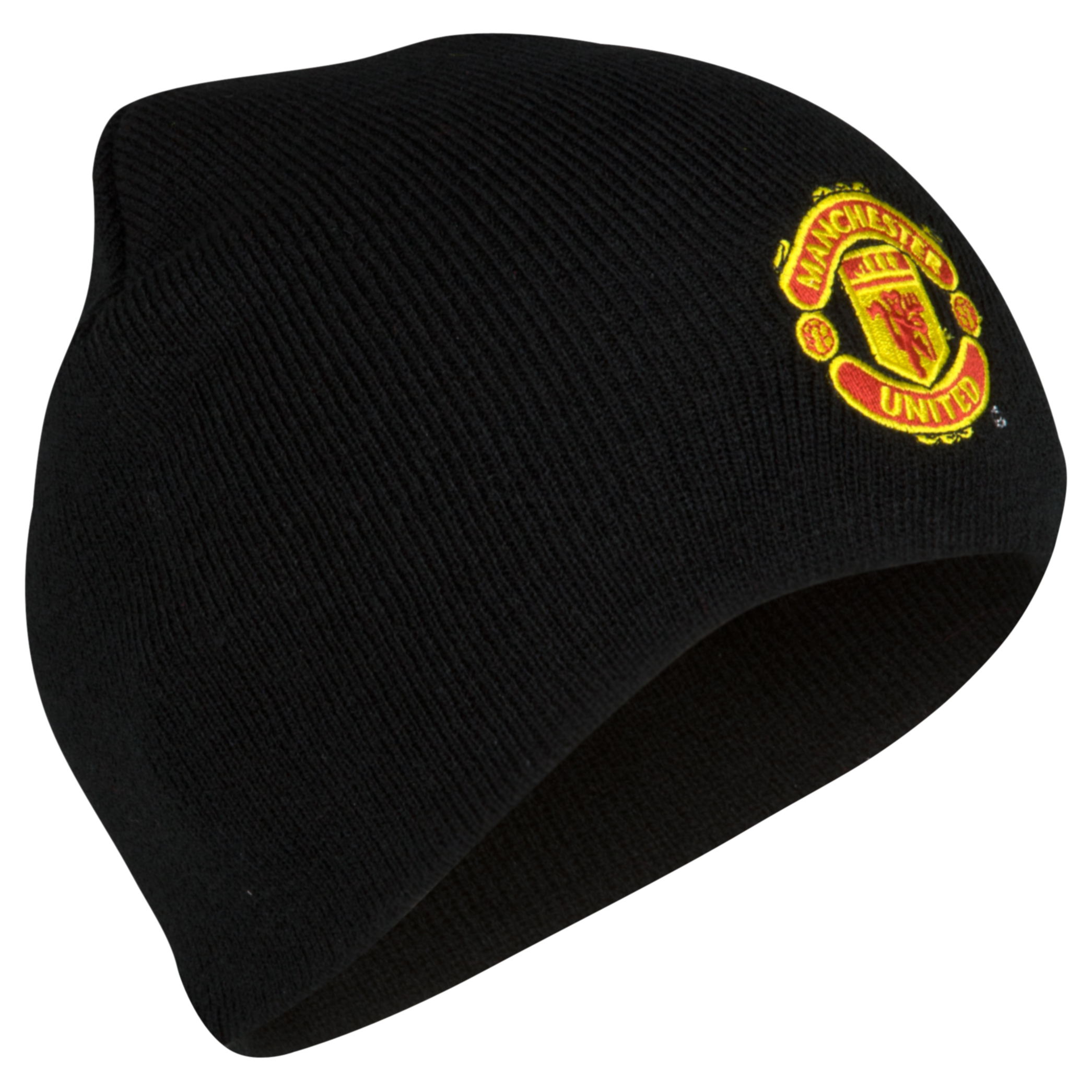 Manchester United Core Crest Beanie - Black - Mens