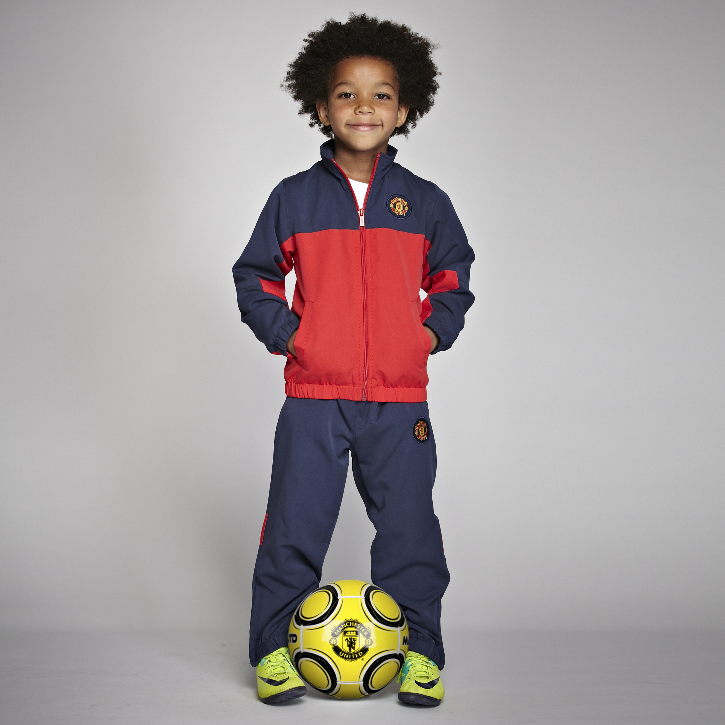 Manchester United Woven Tracksuit - OT Navy - Infant Boys