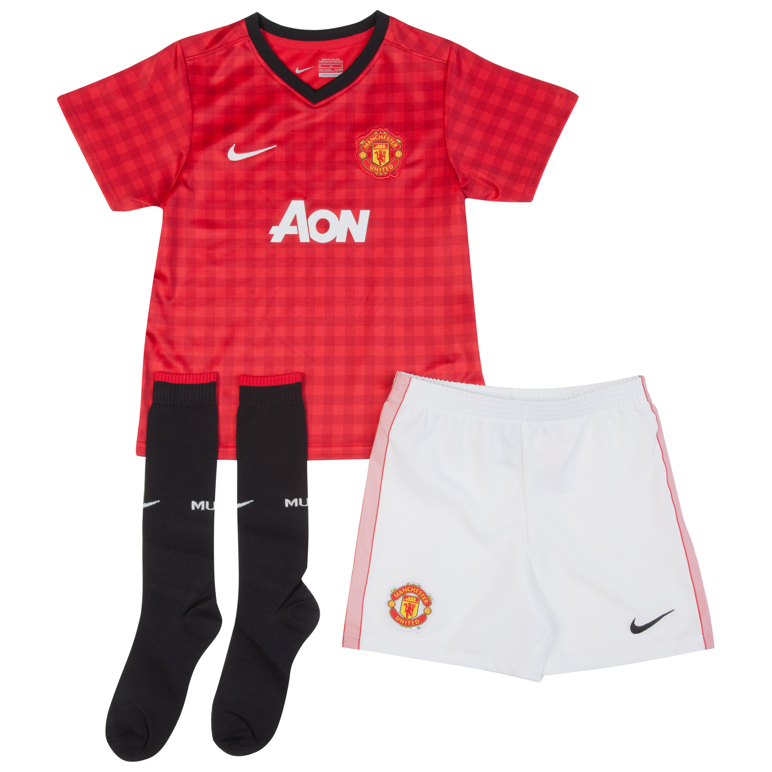 Manchester United Home Kit 2012/13 -  Little Boys