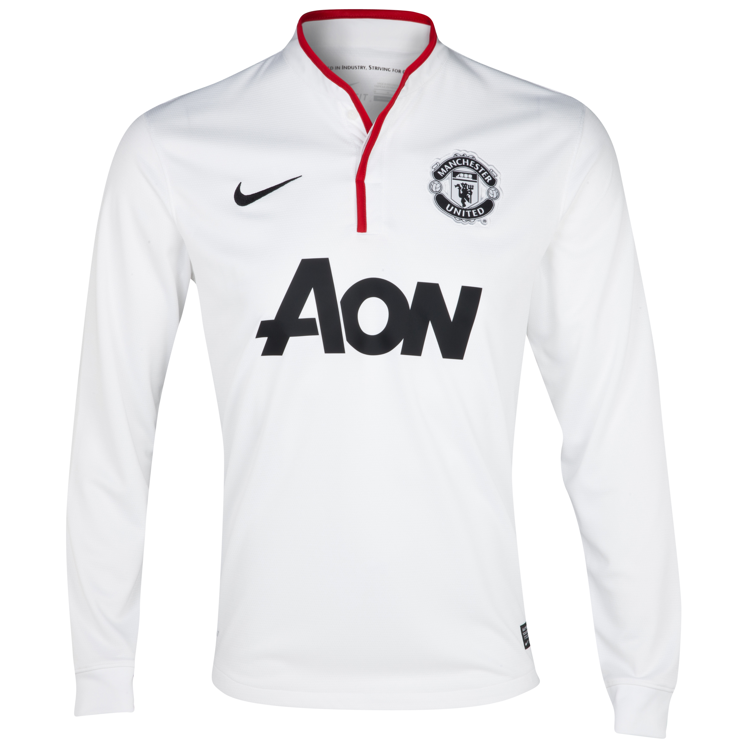Manchester United Away Shirt 2012/13 - Long Sleeved - Youths