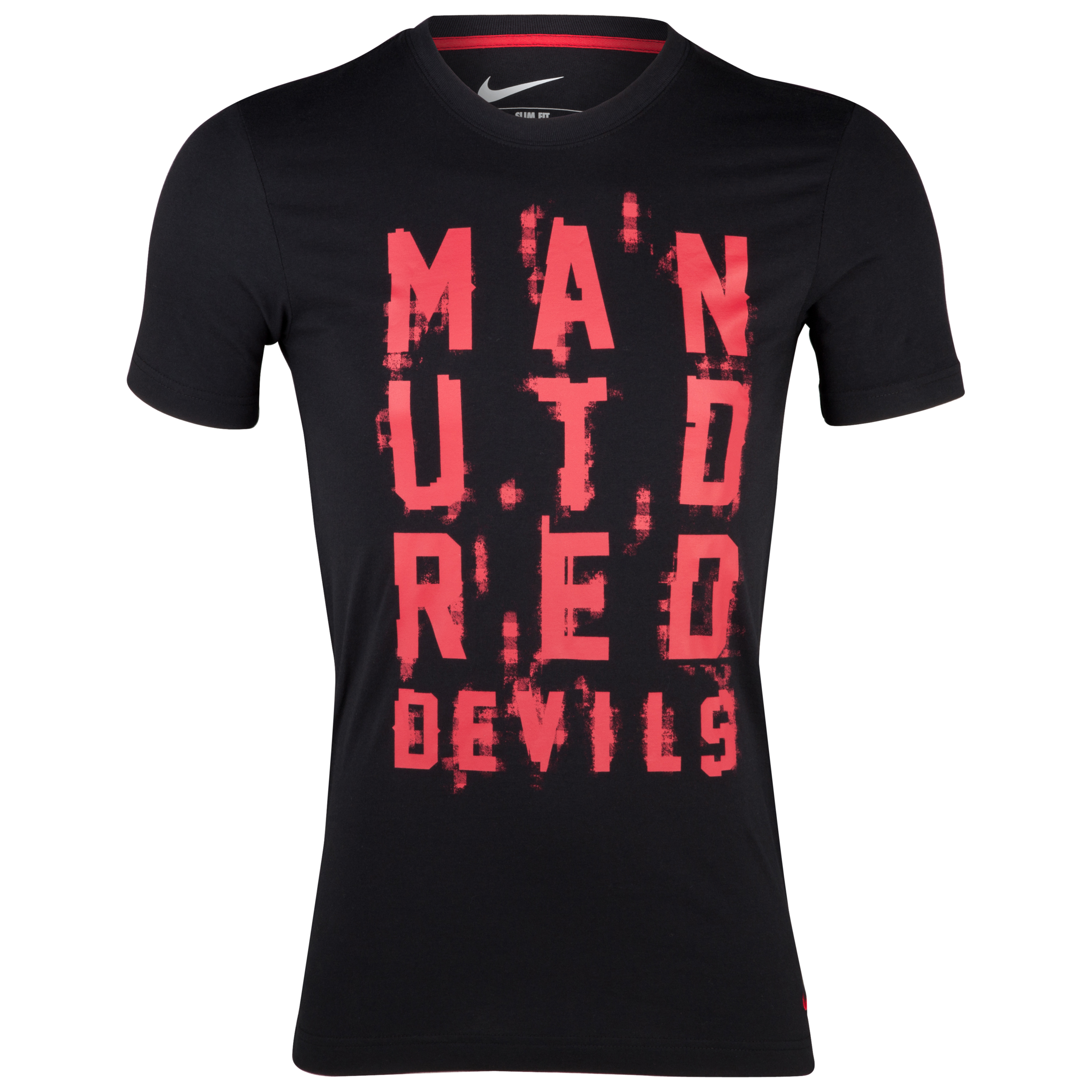 Manchester United Core T-shirt - Black/Diablo Red
