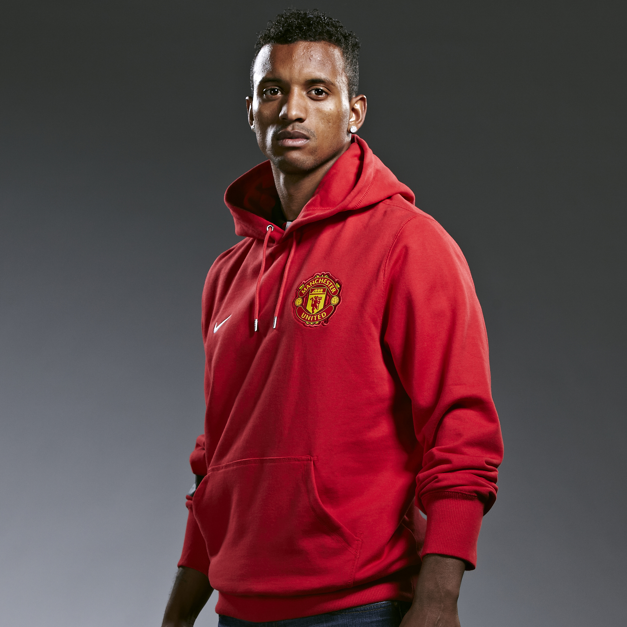 Manchester United Core Hoodie - Diablo Red/Diablo Red/White
