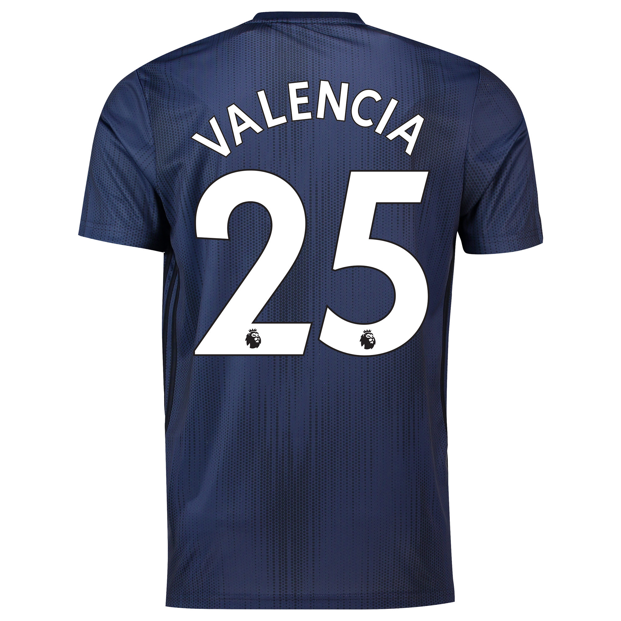 Manchester United Third Shirt 2018-19 with Valencia 25 printing