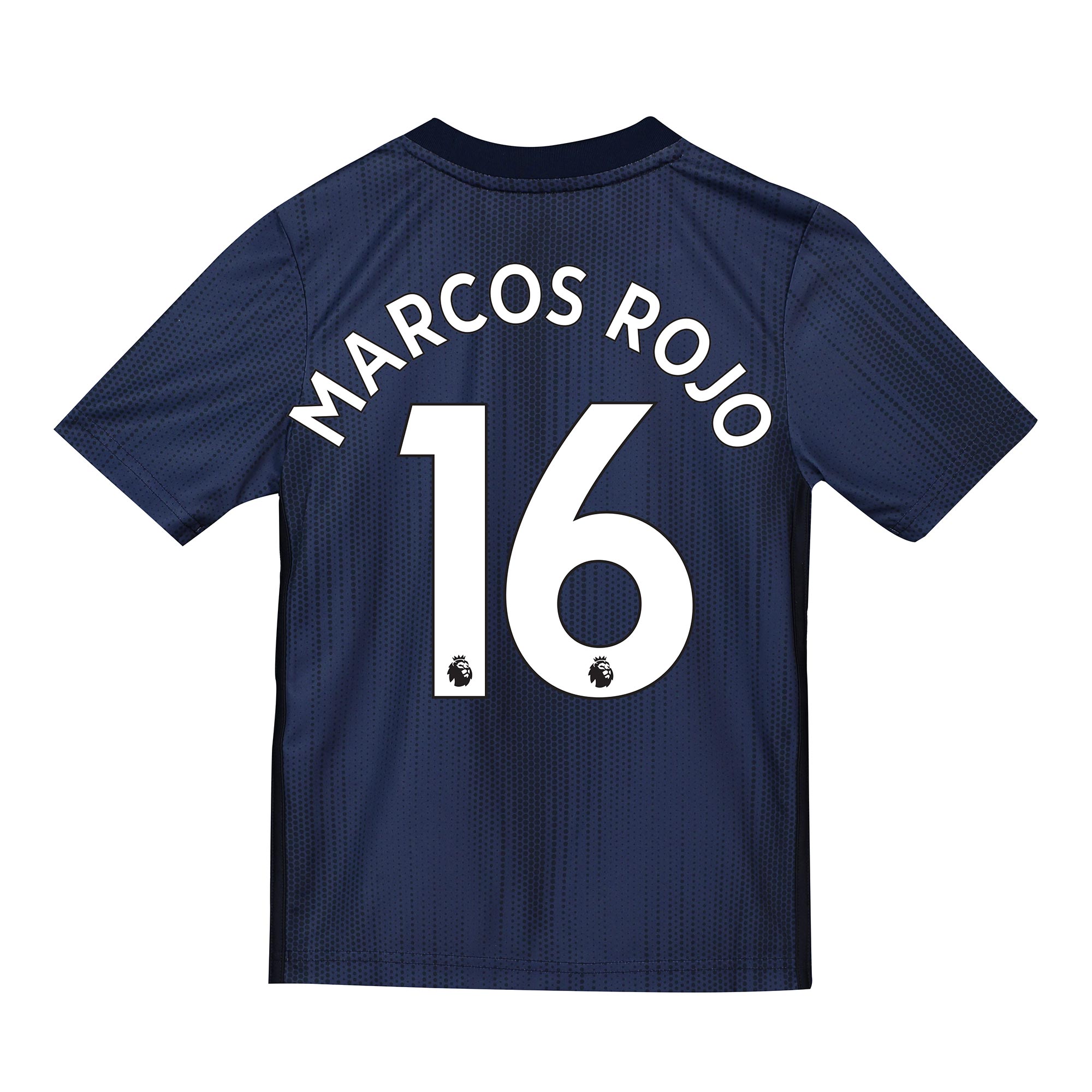 Manchester United Third Shirt 2018-19 - Kids with Marcos Rojo 16 printing